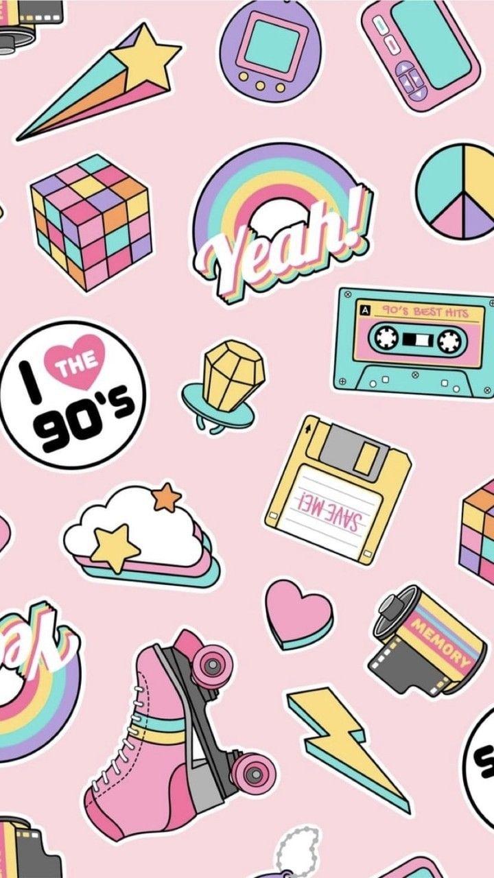 720x1280 90s Love Wallpaper Free HD Wallpaper