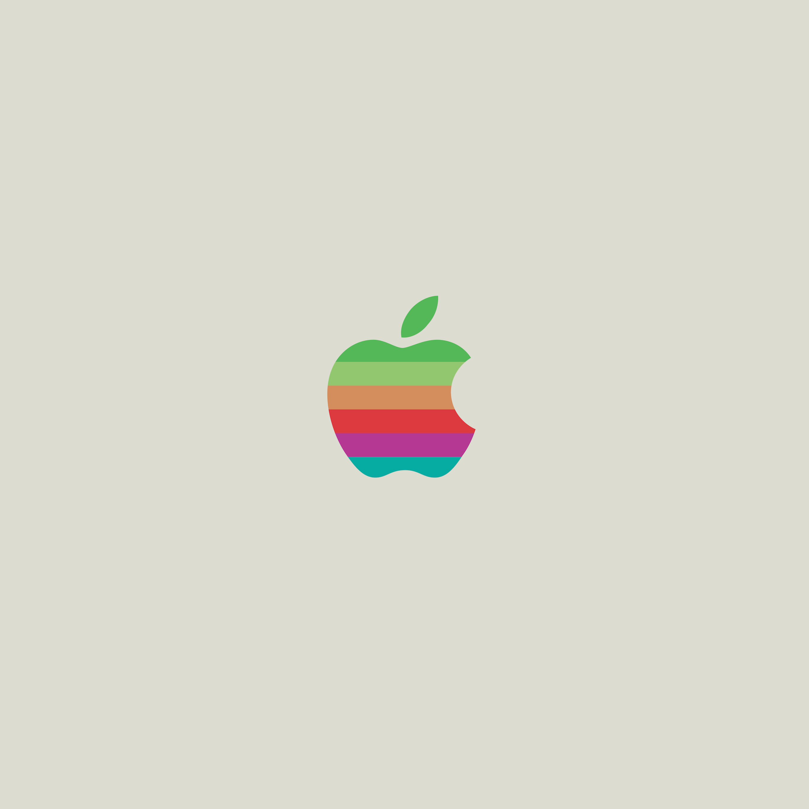 2732x2732 Retro Apple Logo WWDC 2016 wallpaper