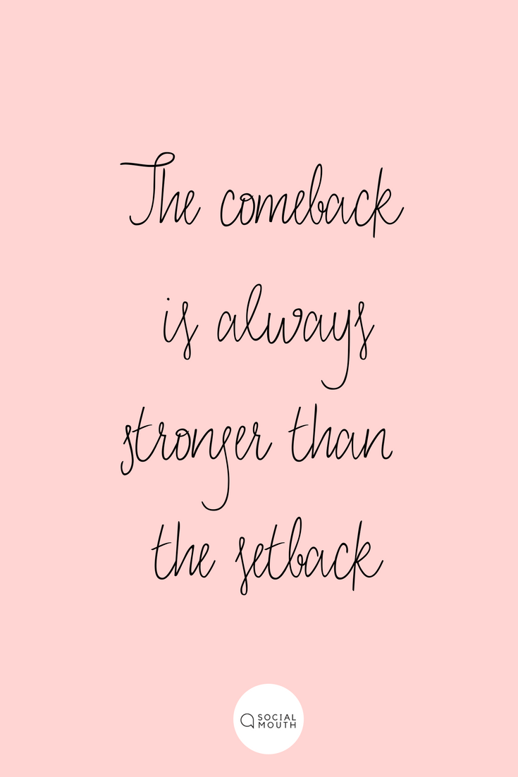 735x1102 The comeback is always stronger than the setback. Inspirational quotes motivation, Life coach business, Motivational quotes