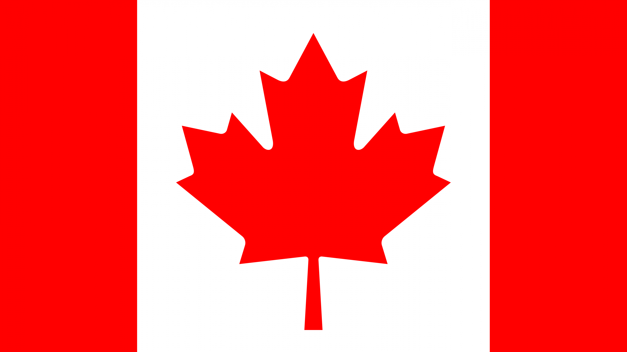 2560x1440 Wallpaper Flag of Canada, National flag, Maple Leaf, Canadian flag