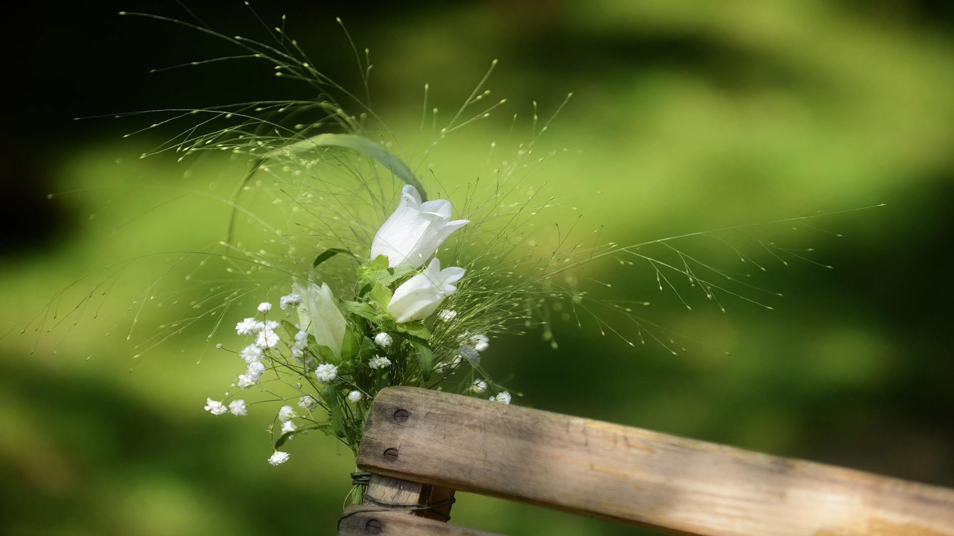 1920x1080 Romantic Wedding Flowers Wallpaper. Free Computer Desktop Wallpaper