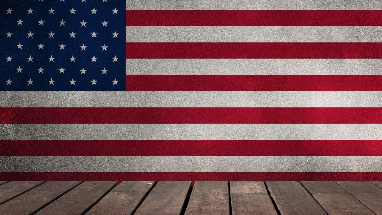 1280x720 Wallpaper Flag of USA, National flag, HD, 5K, World