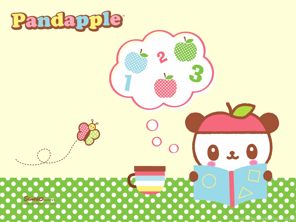 1024x768 Kawaii Panda Wallpaper Sanrio Wallpaper Desktop Background