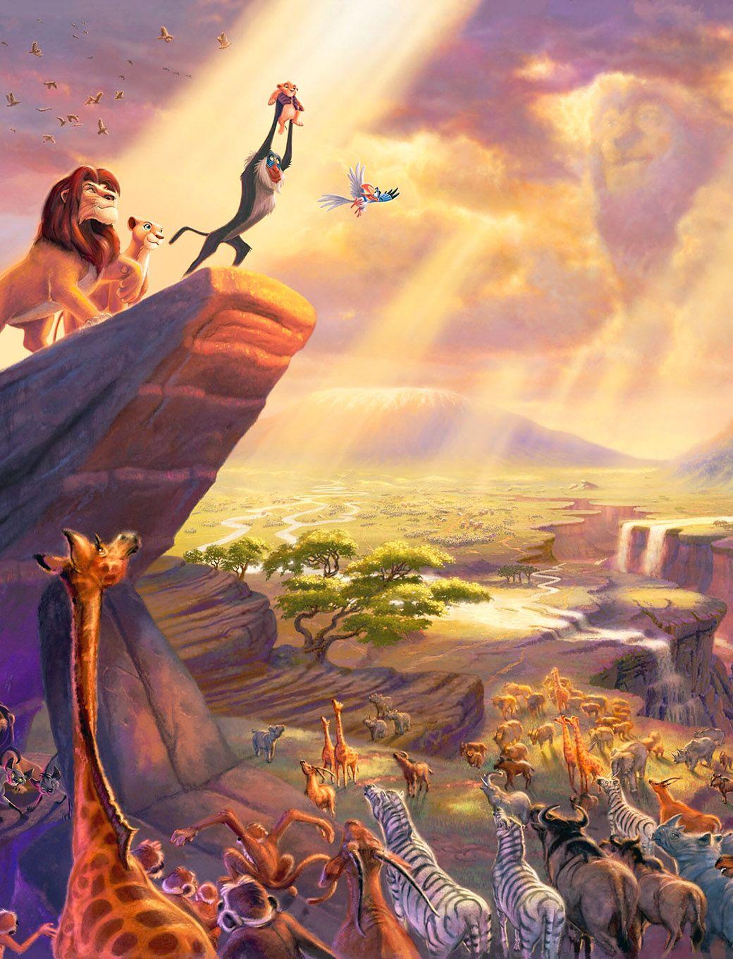 1040x1360 Lion King iPhone Wallpaper
