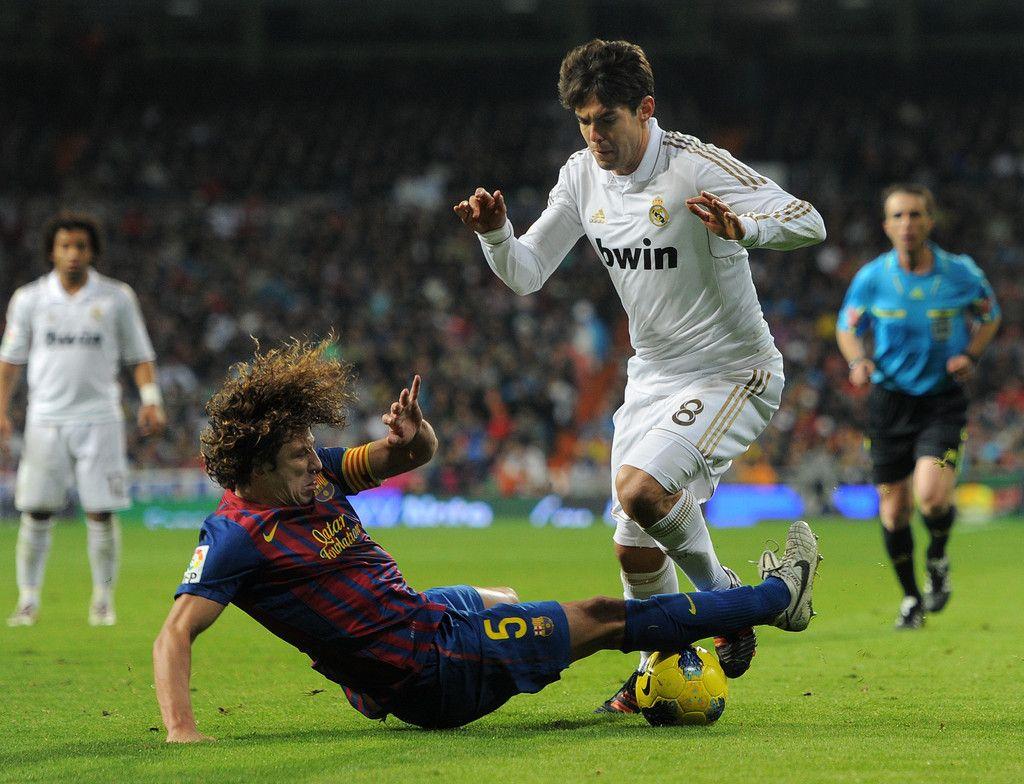 1024x784 Carles Puyol And Kaka Photo photostream Puyol Vs Real Wallpaper & Background Download