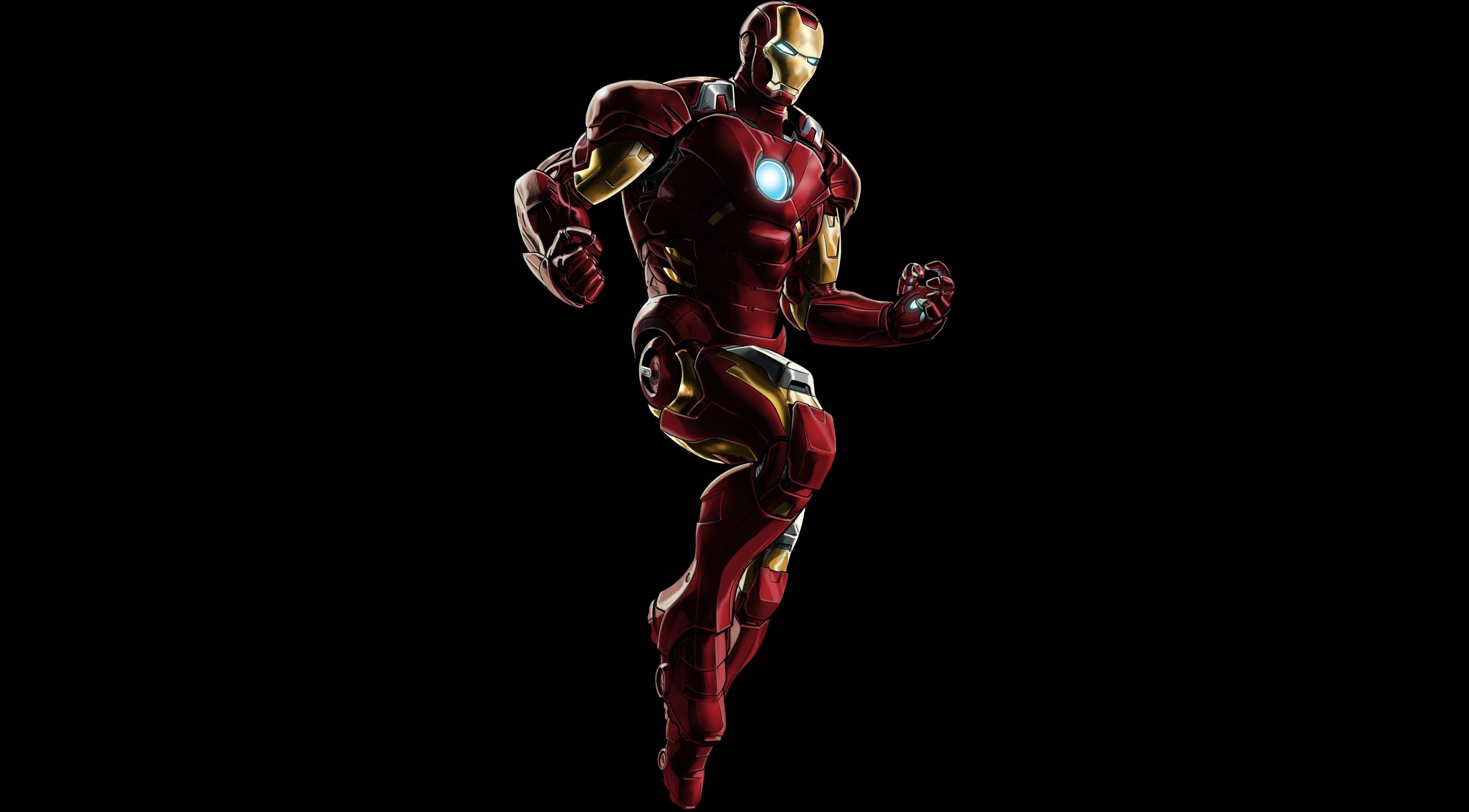 4000x2211 Iron Man Mark VII (Marvel) 4K UHD Wallpaper