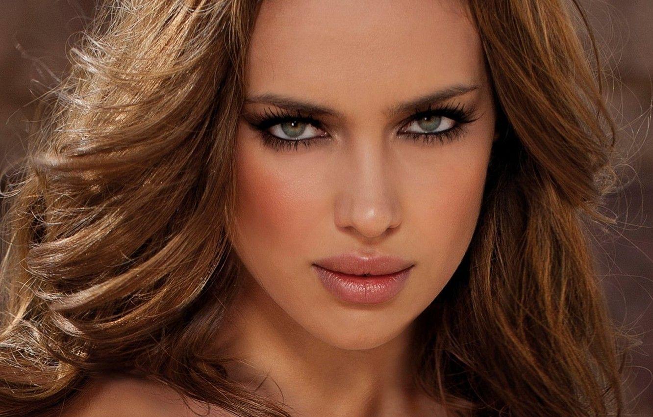 1332x850 Wallpaper eyes, look, face, model, Irina Sheik, Irina Shayk image for desktop, section девушки