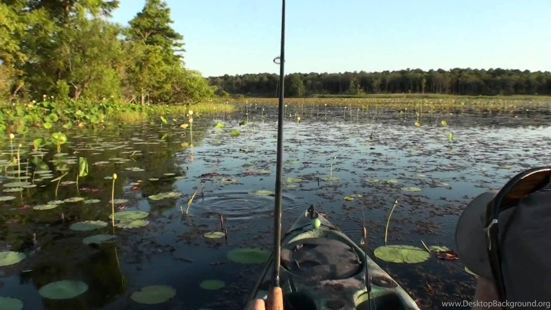 1920x1080 Kayak Bass Fishing Capt Ken Designer Bass Frogs Clone Series 2. Desktop Background