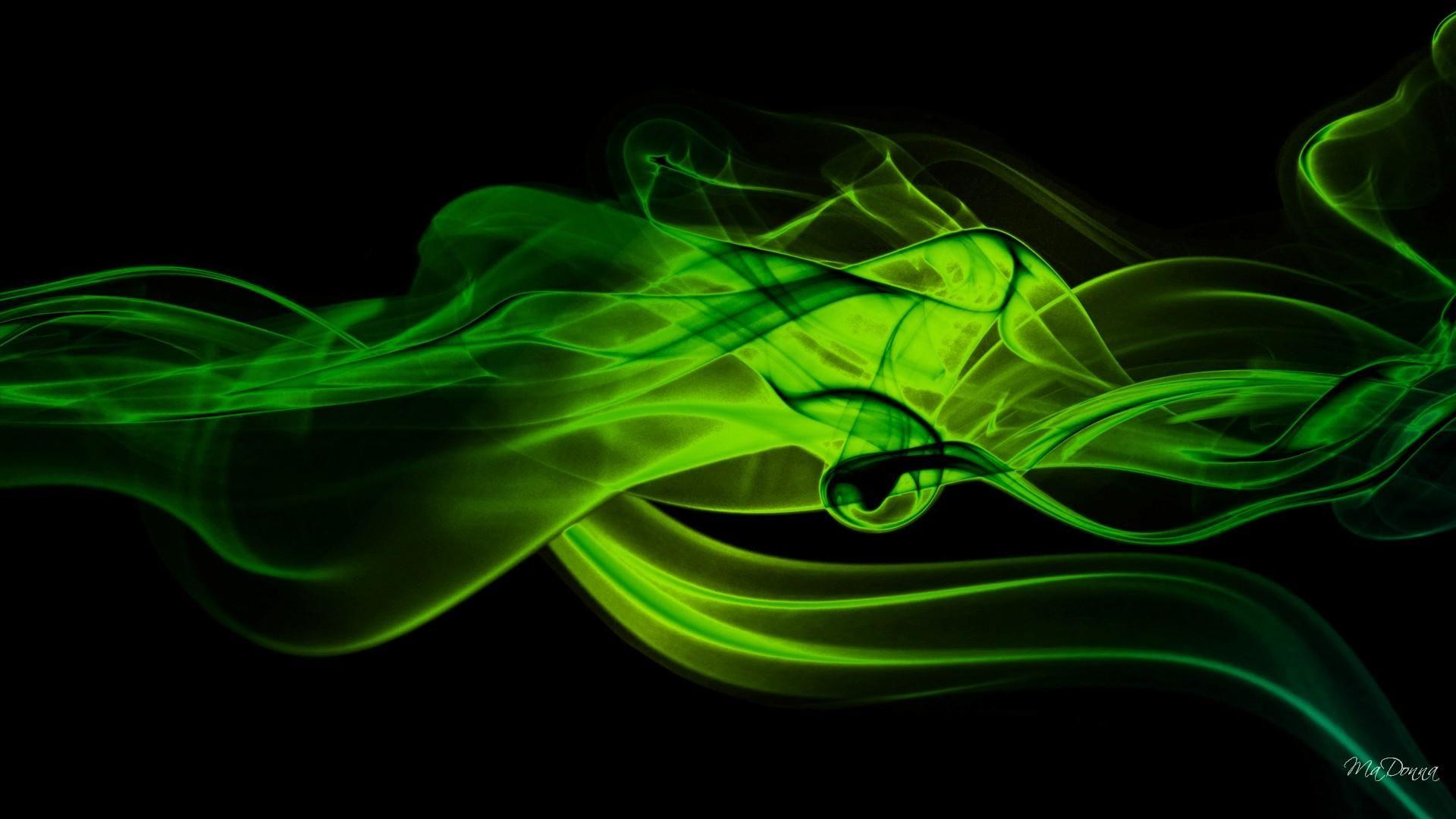 1920x1080 Neon Green Wallpaper HD