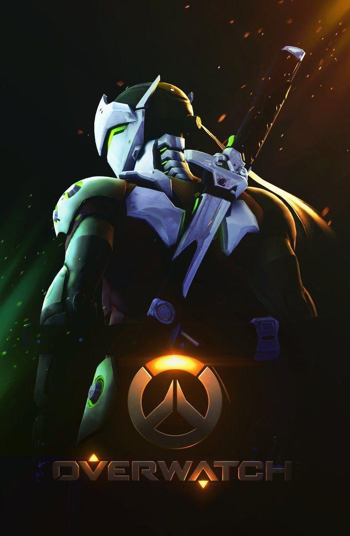 Download Cyborg Genji lives on through neon green energy showing us that  there is power in resilience Wallpaper  Wallpaperscom