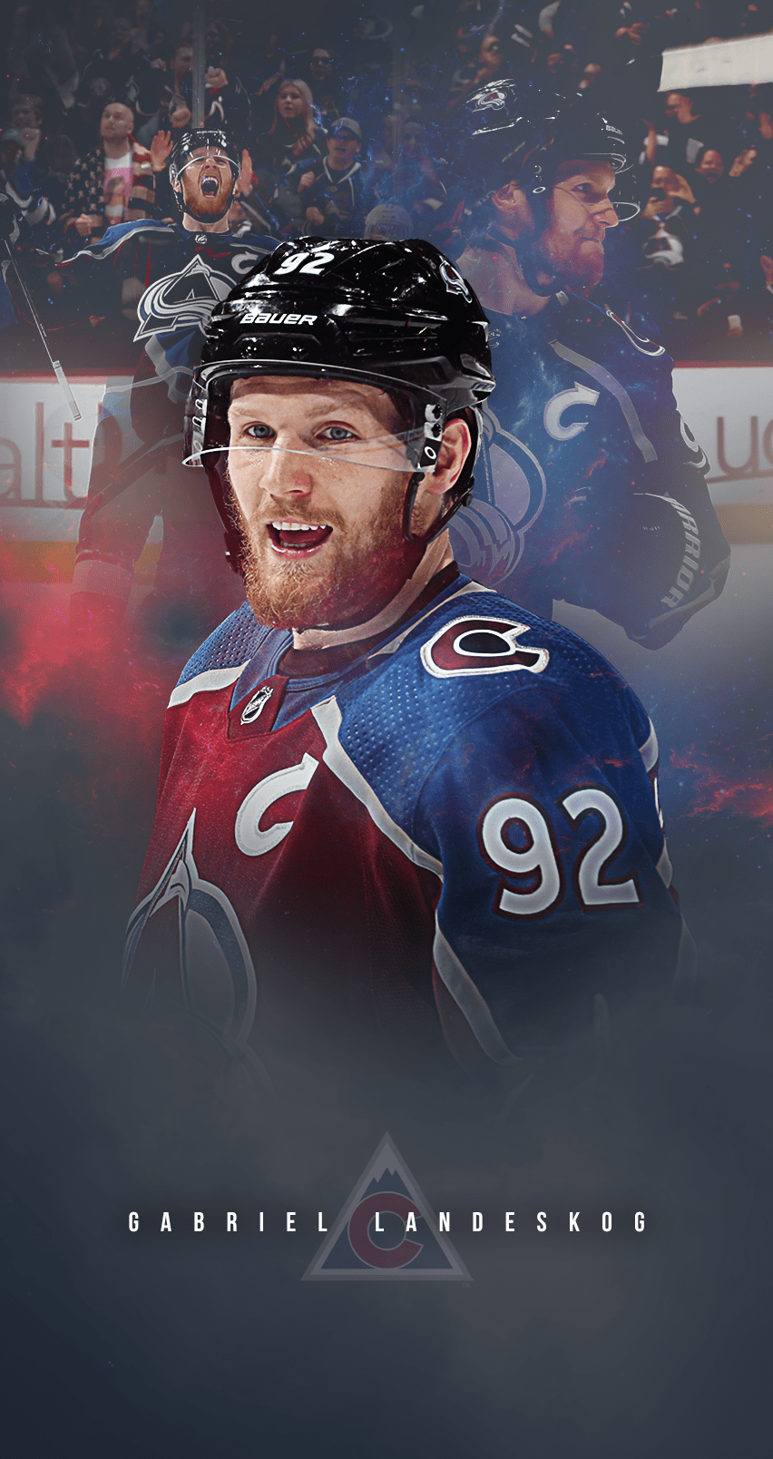 852x1608 Colorado Avalanche Wallpaper