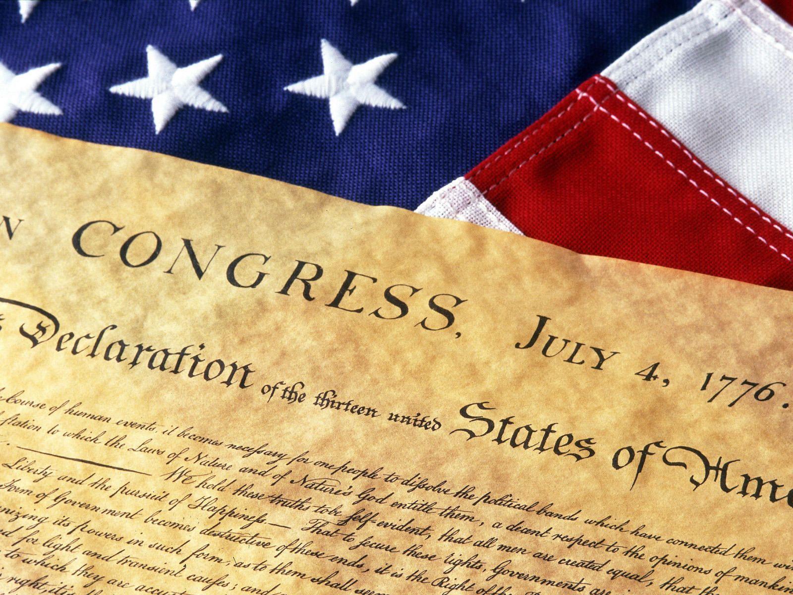 declaration of independence backrounds