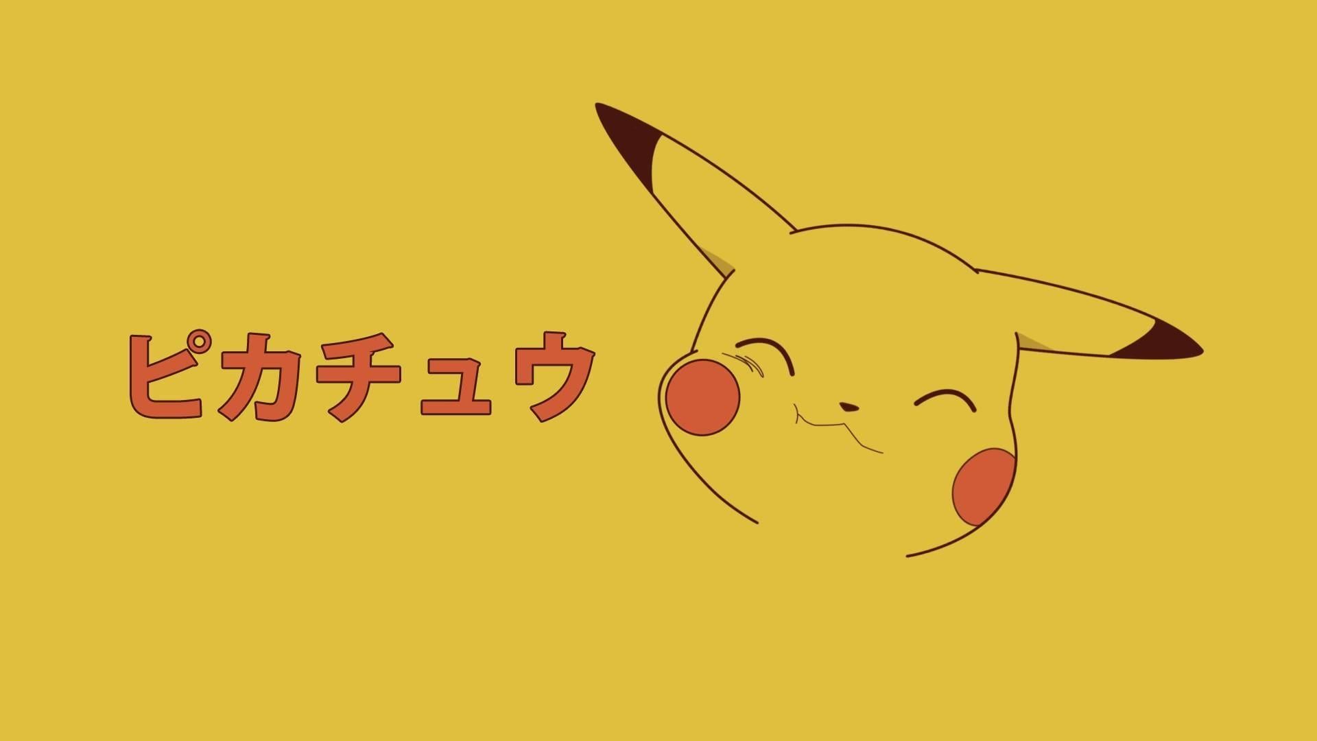 1920x1080 Pikachu pokemon video games wallpaper