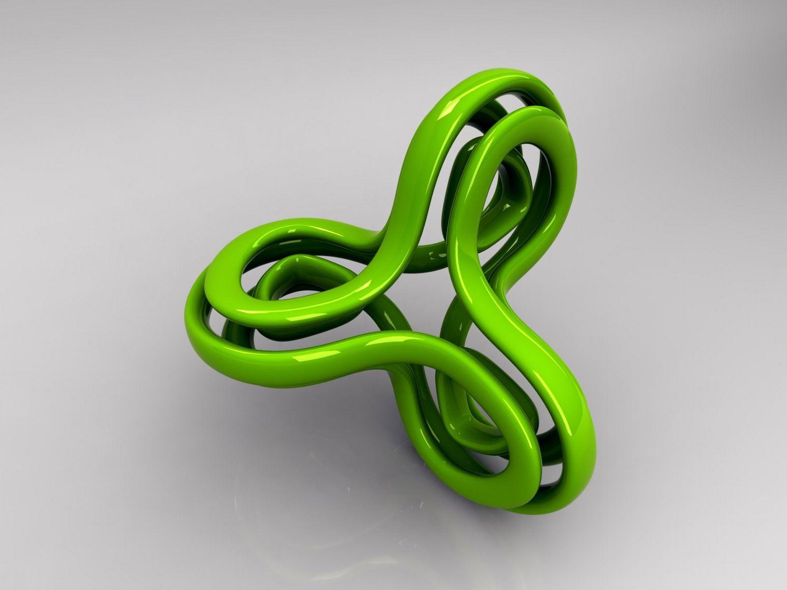 1600x1200 HD Abstract Green Wallpaper