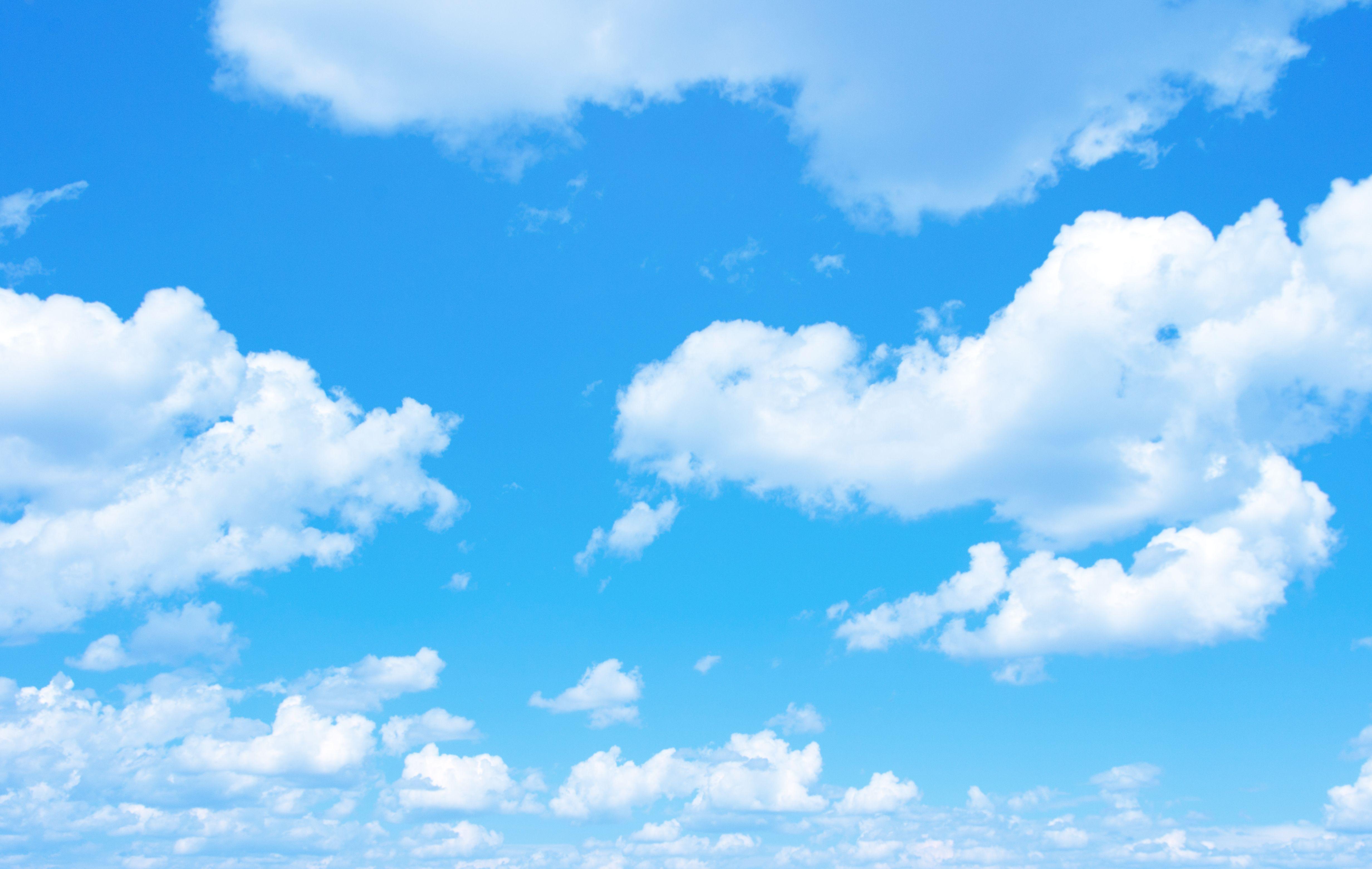 4928x3120 Blue Sky Wallpaper