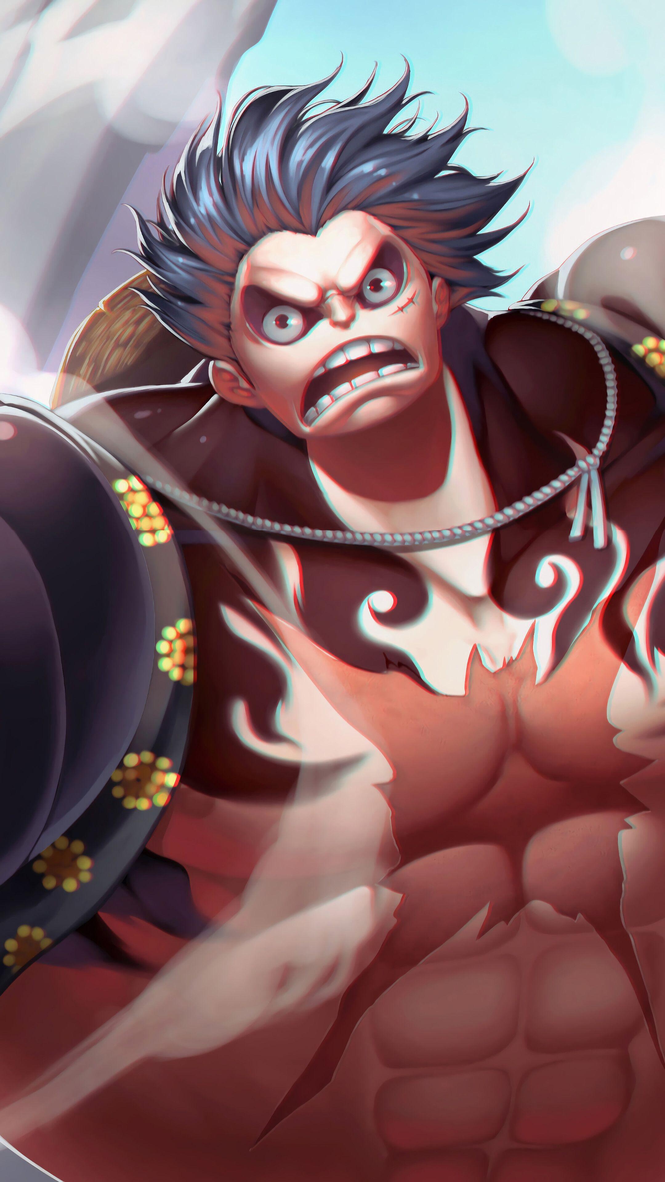 2160x3840 Luffy, Boundman, Gear Fourth, One Piece, 4K phone HD Wallpaper, Image, Background, Photo and Picture