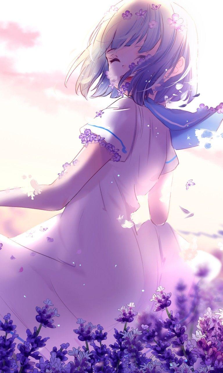 Lavender Anime Wallpapers - Top Free Lavender Anime Backgrounds ...