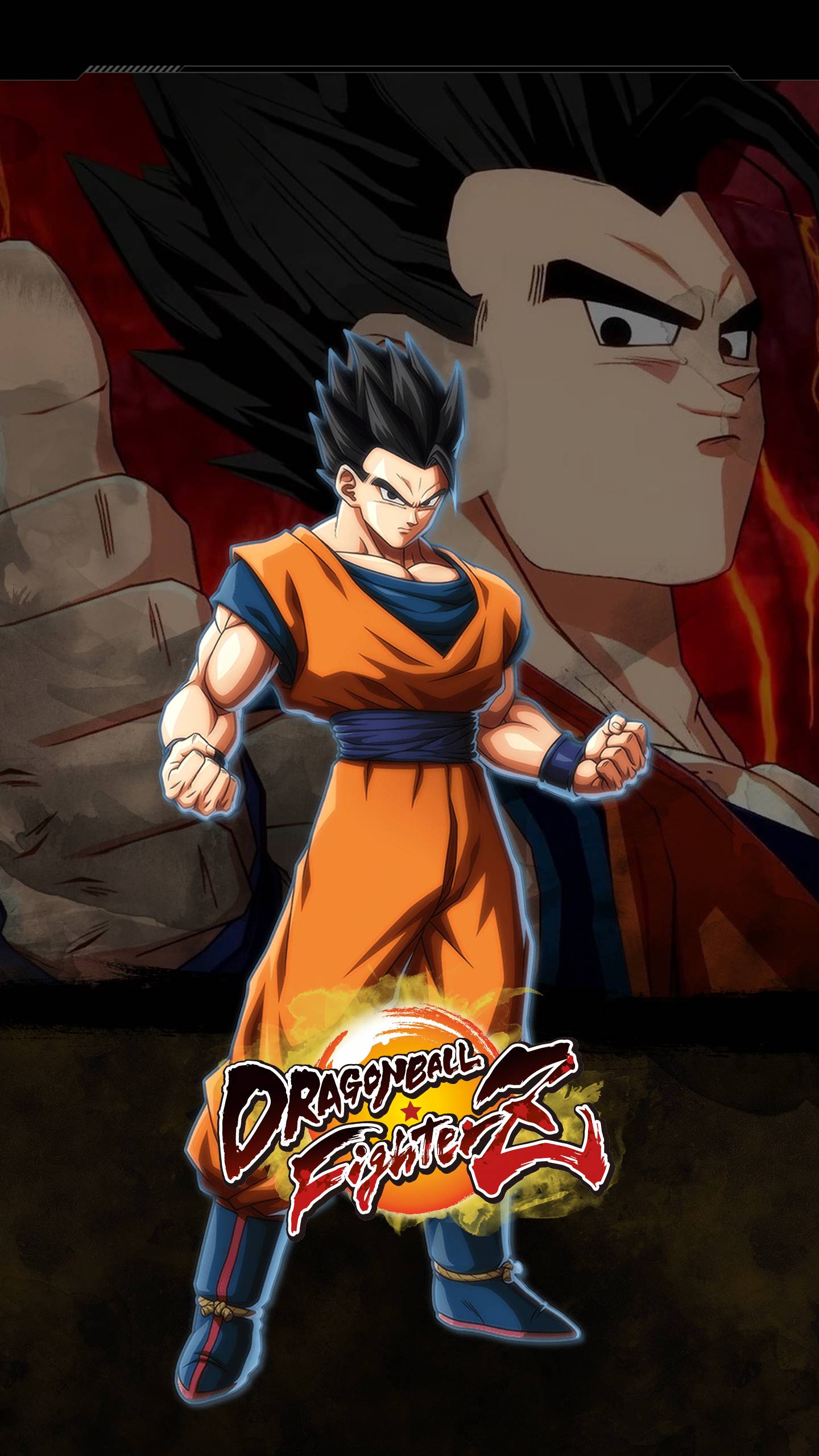 1440x2560 Dragon Ball FighterZ Gohan (Adult) Wallpaper. Cat with Monocle