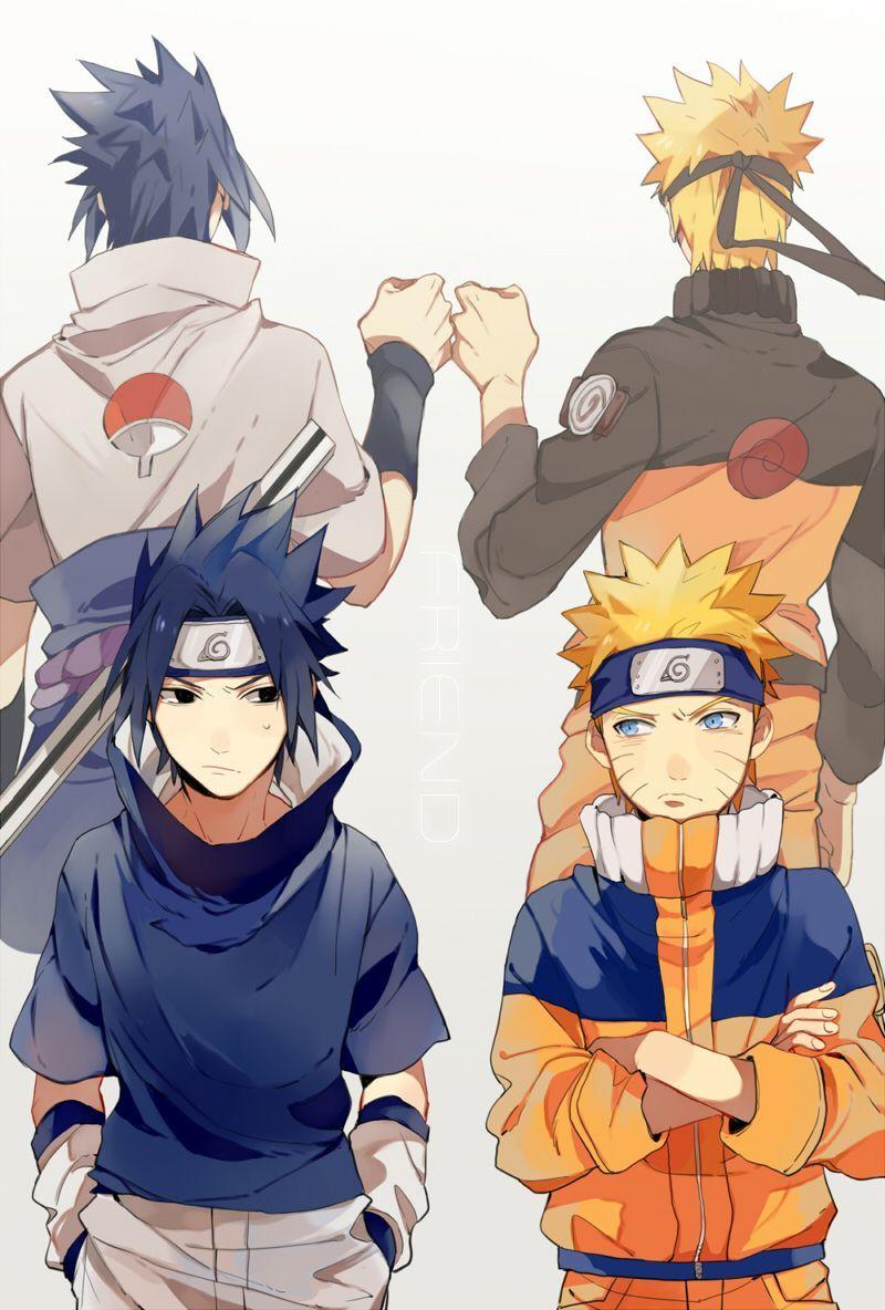 Sasuke, Anime, Bff , Naruto Papel de parede de celular HD