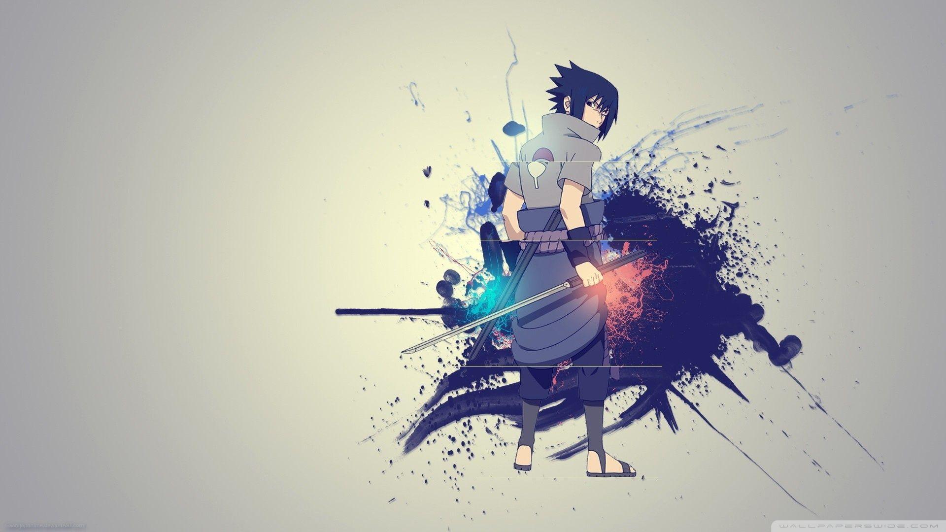 1920x1080 Sasuke Desktop Wallpaper