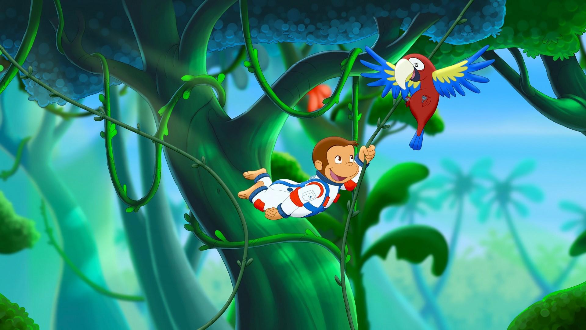 1920x1080 Curious George Wallpaper