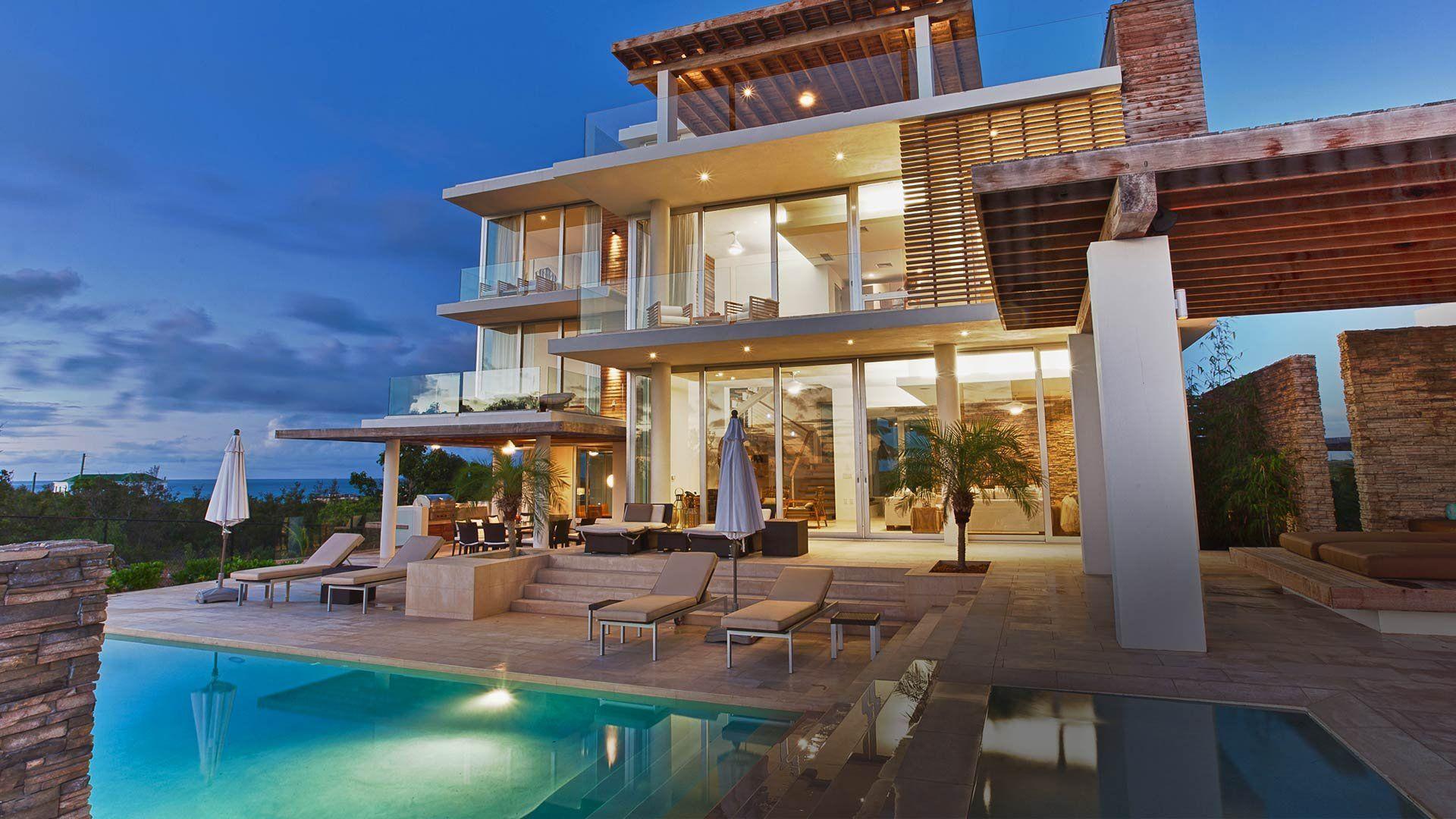 1920x1080 Luxury Mansion Wallpaper