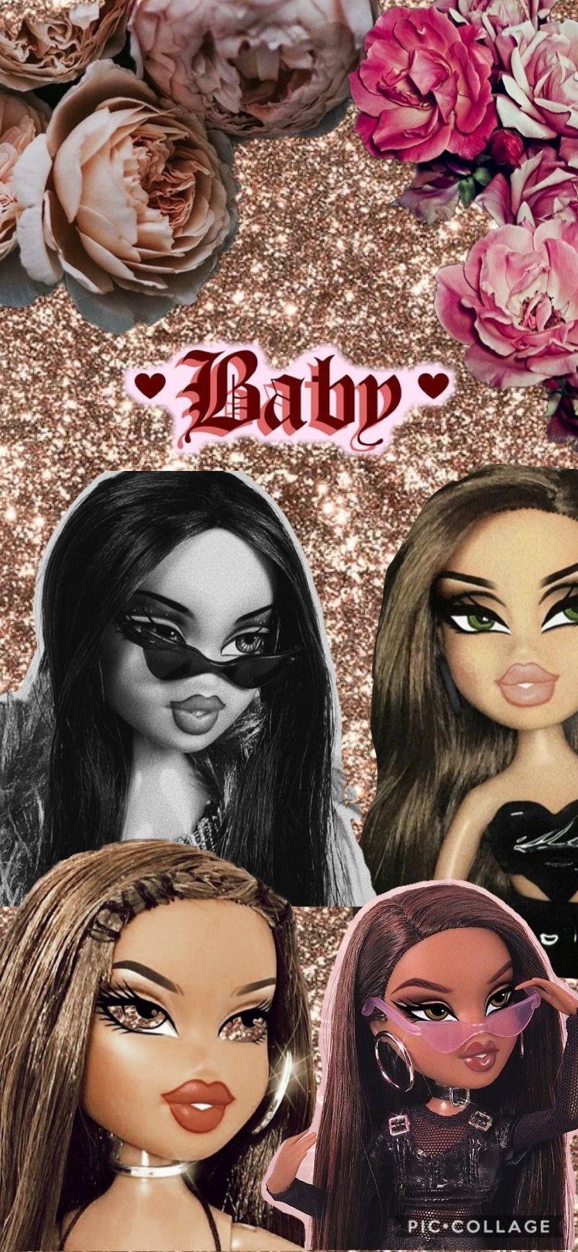 831x1800 Bratz aesthetic iPhone wallpaper. Aesthetic desktop wallpaper, Purple wallpaper iphone, Pop art wallpaper