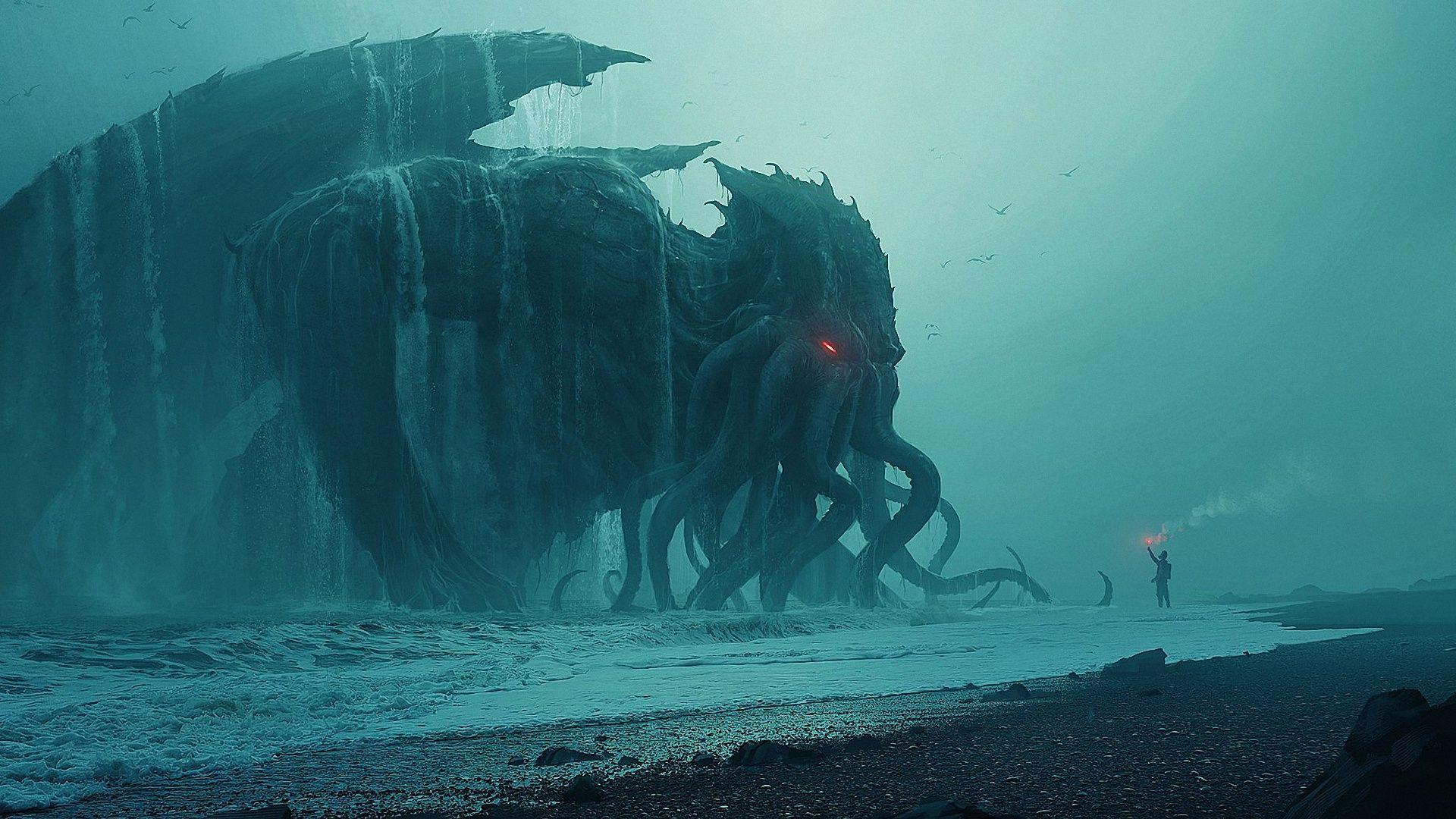 1920x1080 Cthulhu, Artwork, Giant [1920x1080]