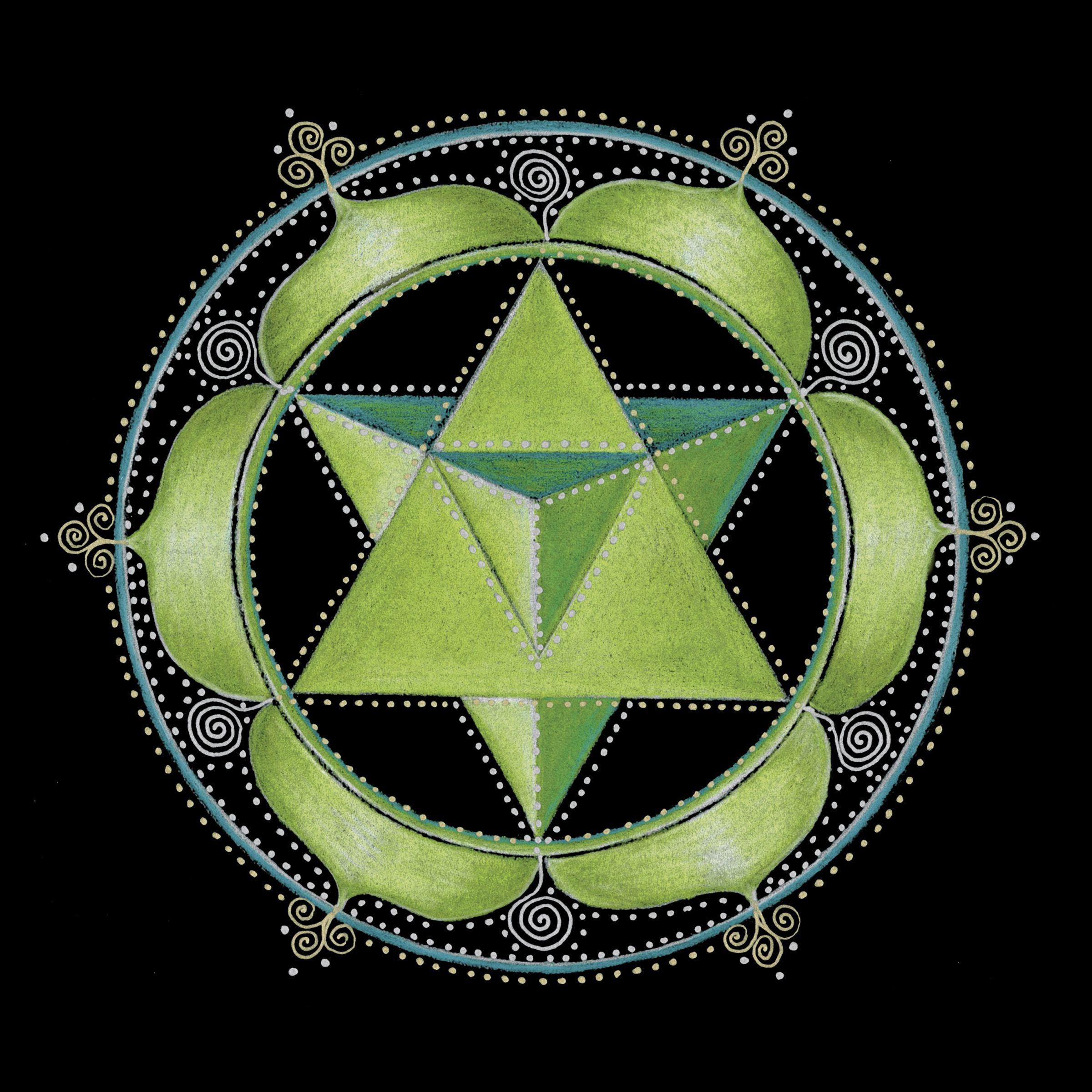2400x2400 Earth Star Chakras Wallpaper .