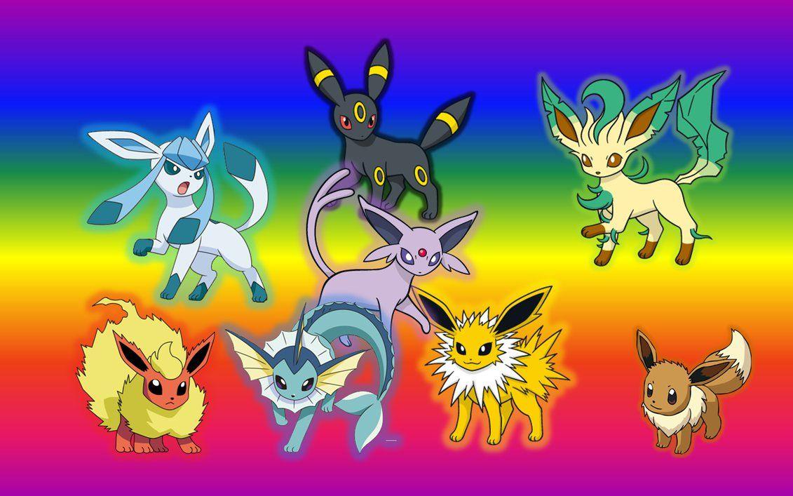 Pikachu Eevee and Friends Wallpapers - Top Free Pikachu Eevee and ...