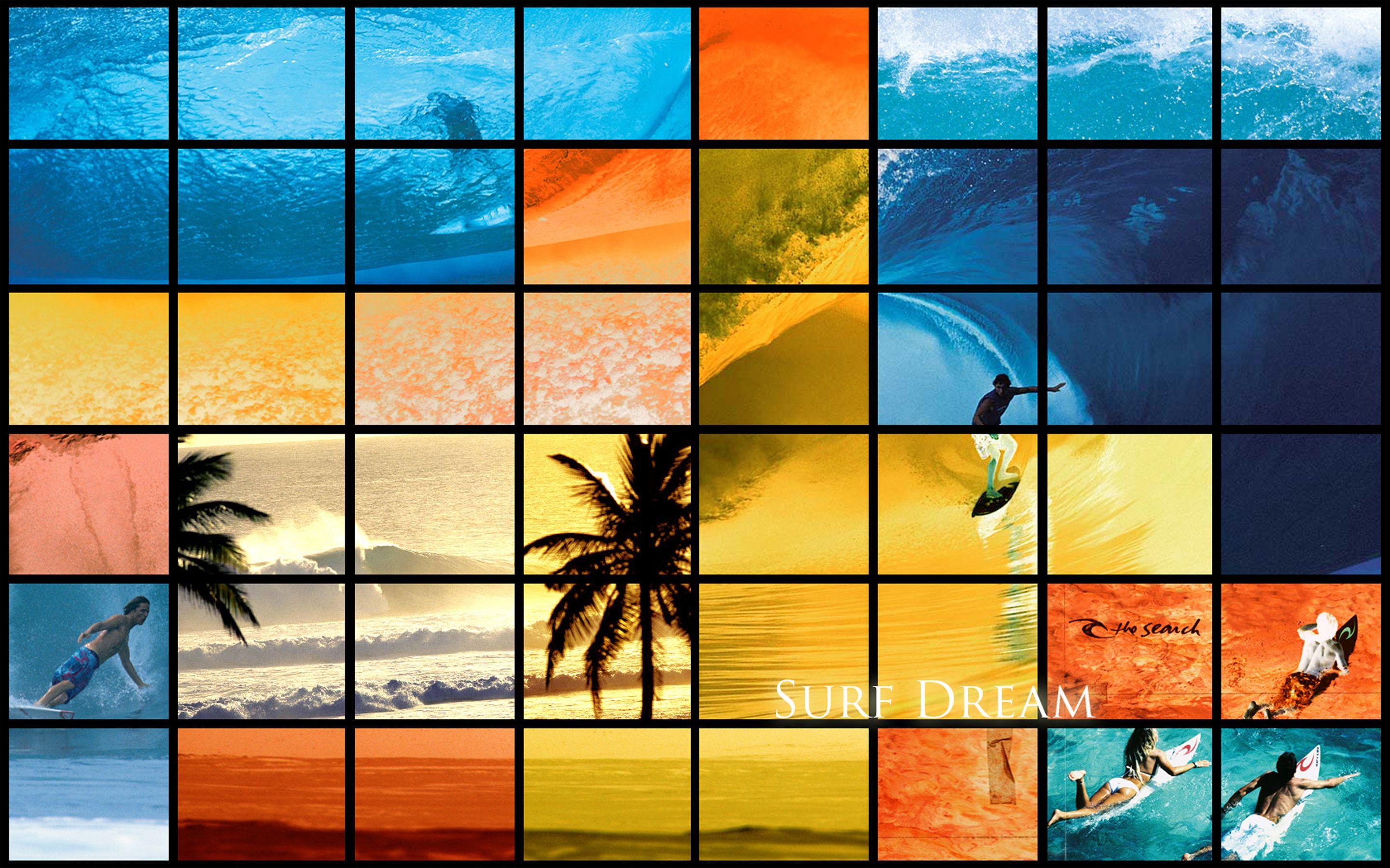 2880x1800 Surf Beach HD Background