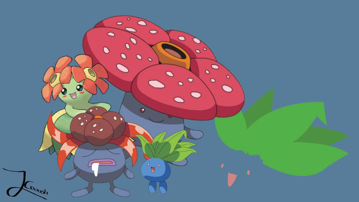 1191x670 Oddish Evolution Background Wallpaper By Jaceymon. Favorite Grass