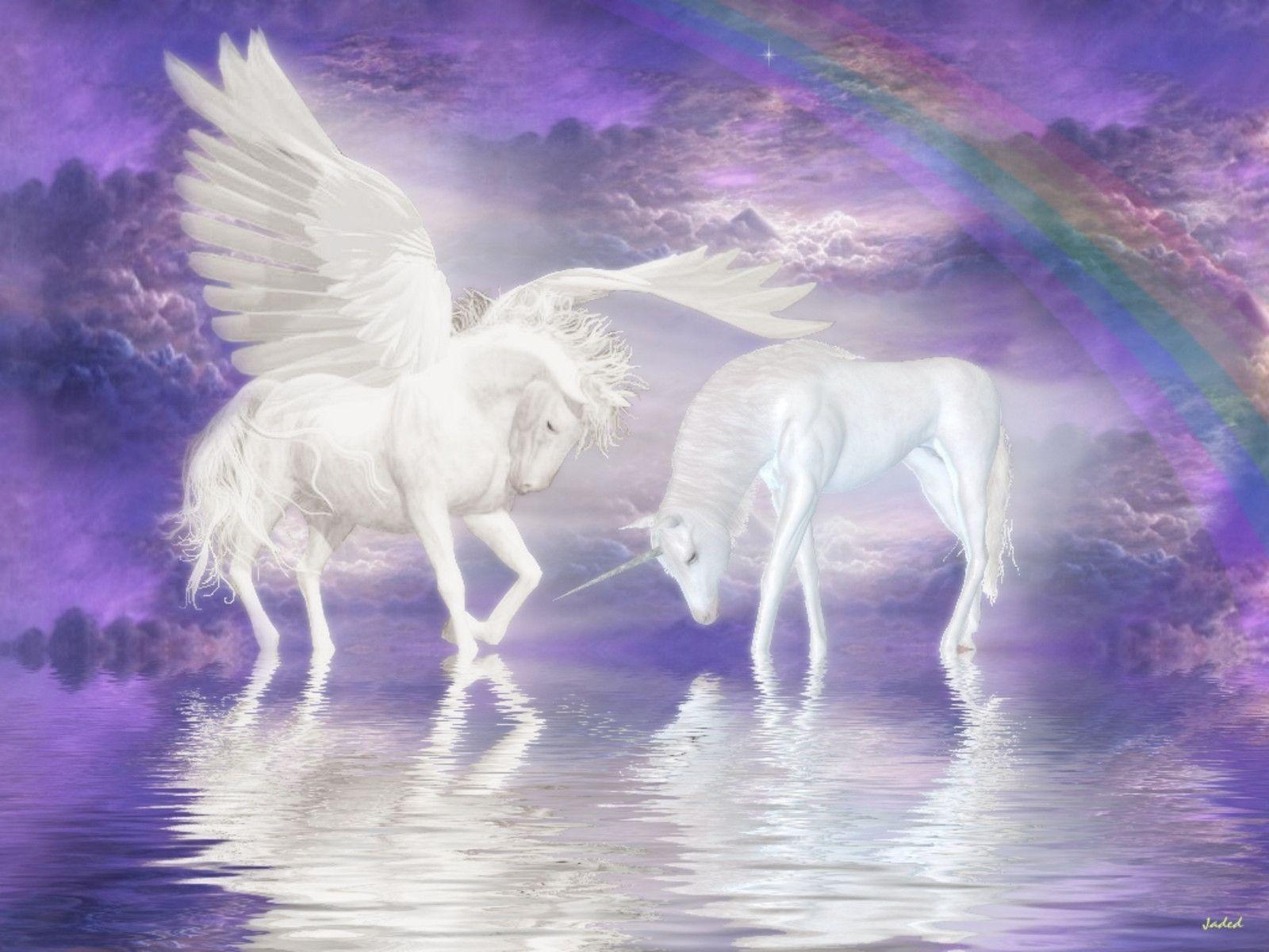 Bộ hình nền kỳ lân Unicorn kỳ ảo và đáng yêu nhất
