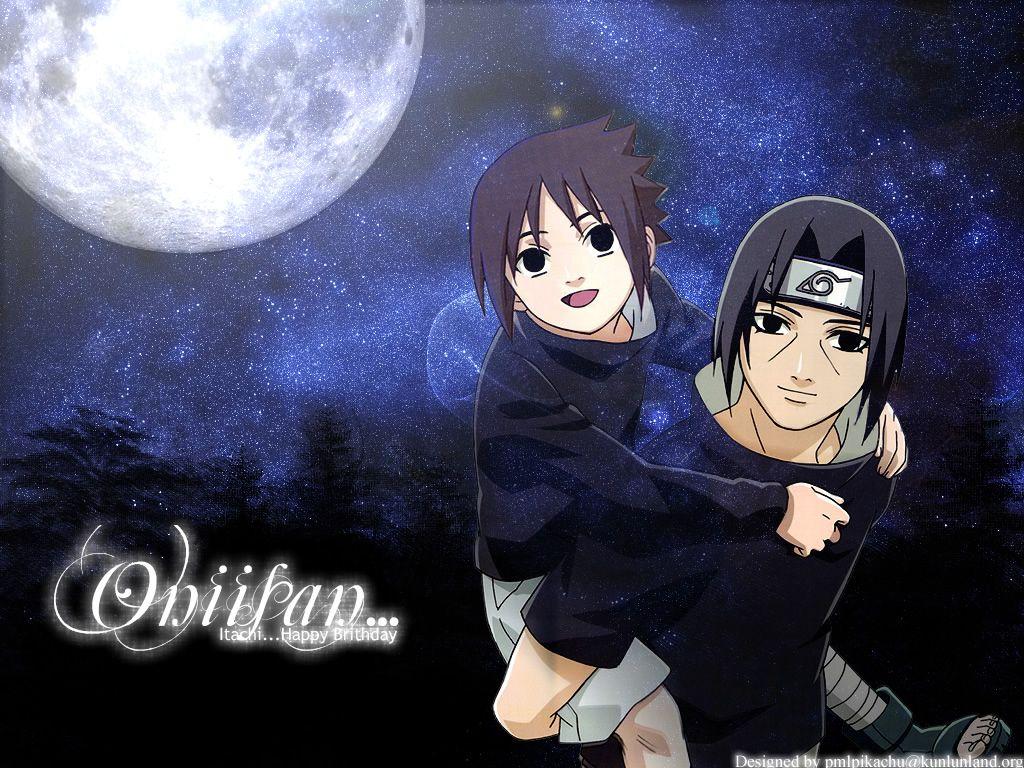 1024x768 Naruto Wallpaper: Itachi, Happy Birthday