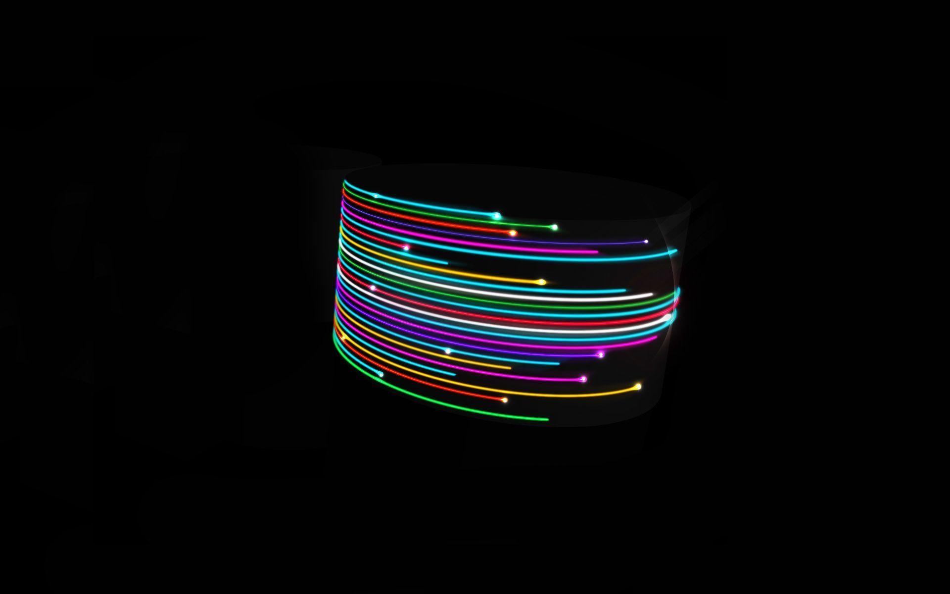 1920x1200 Neon Black Light Wallpaper