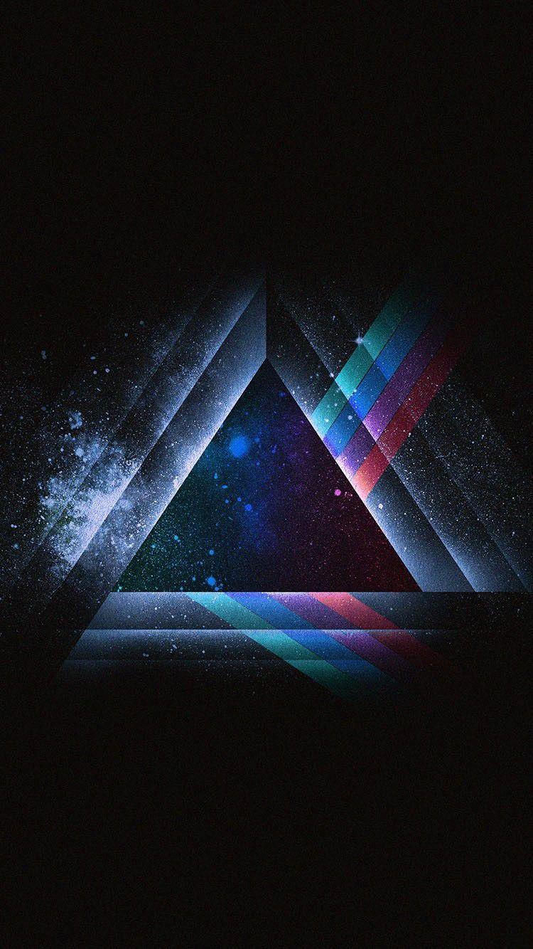 750x1334 Abstract Grunge Dark Triangle iPhone 6 Wallpaper HD