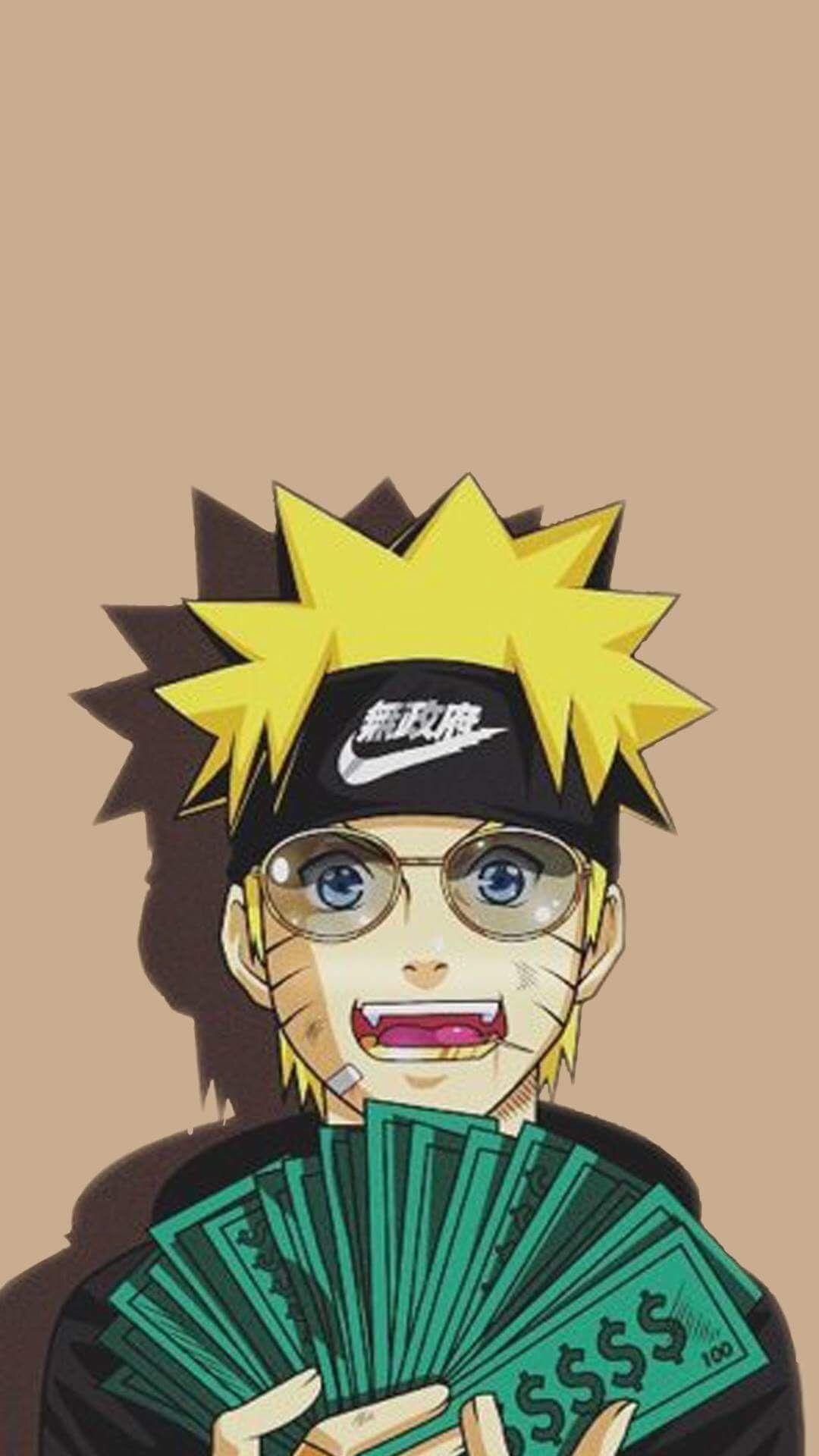 1080x1920 Nike Naruto Wallpaper