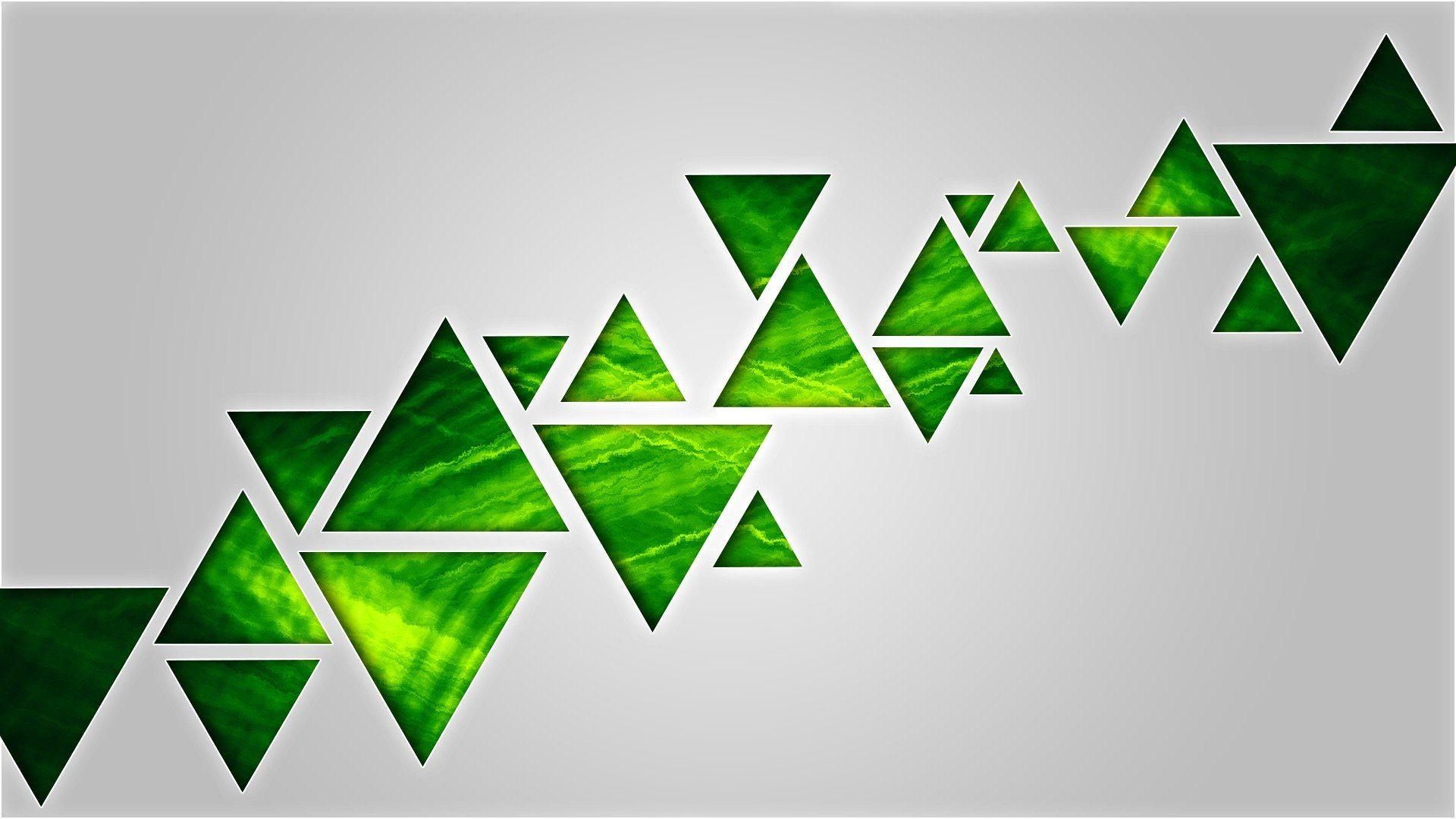 1920x1080 texture, Abstract, Green, Triangle Wallpaper HD / Desktop and Mobile Background