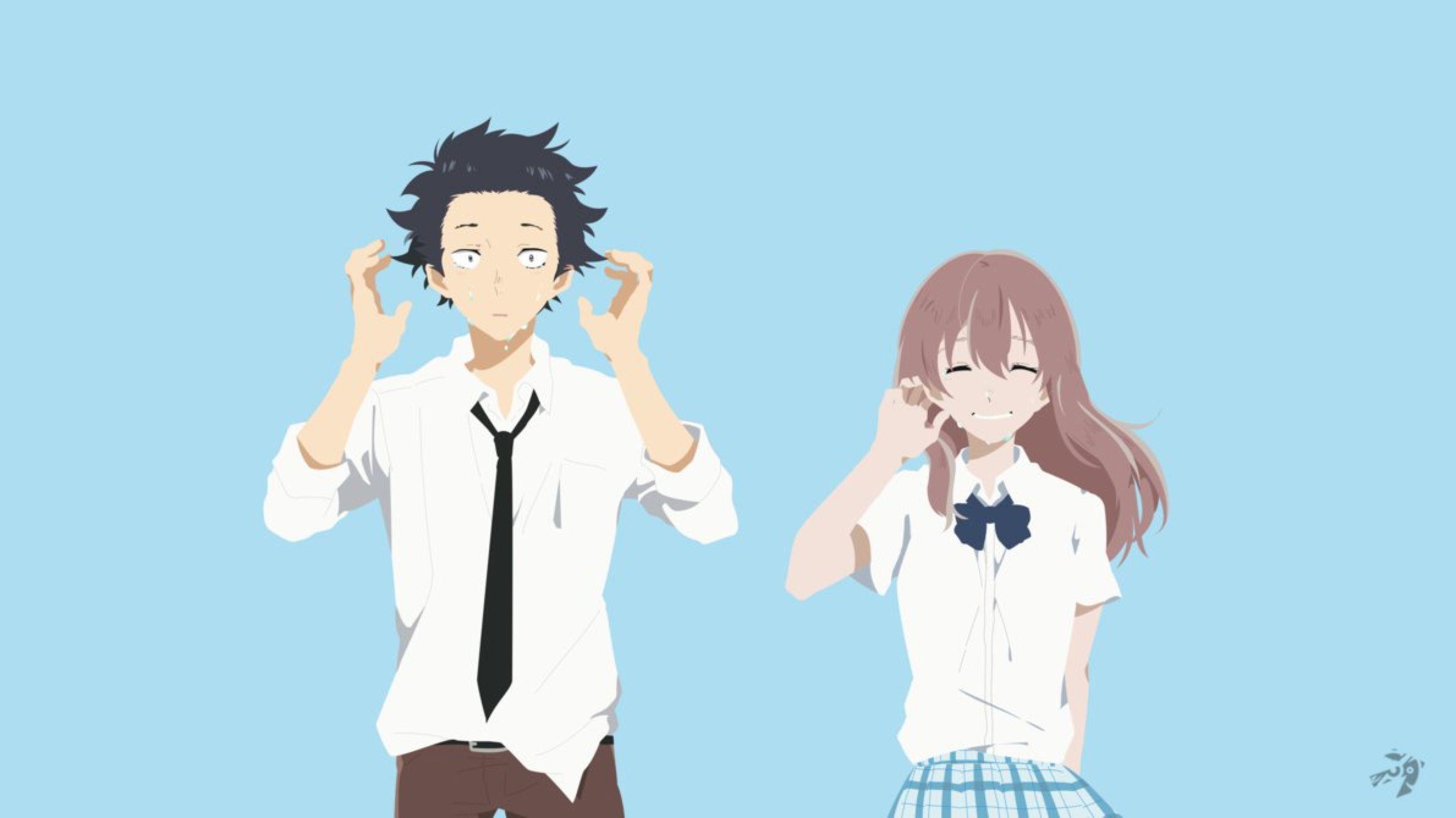 2384x1340 Koe No Katachi Minimalist Anime. Anime films, Anime canvas, Anime