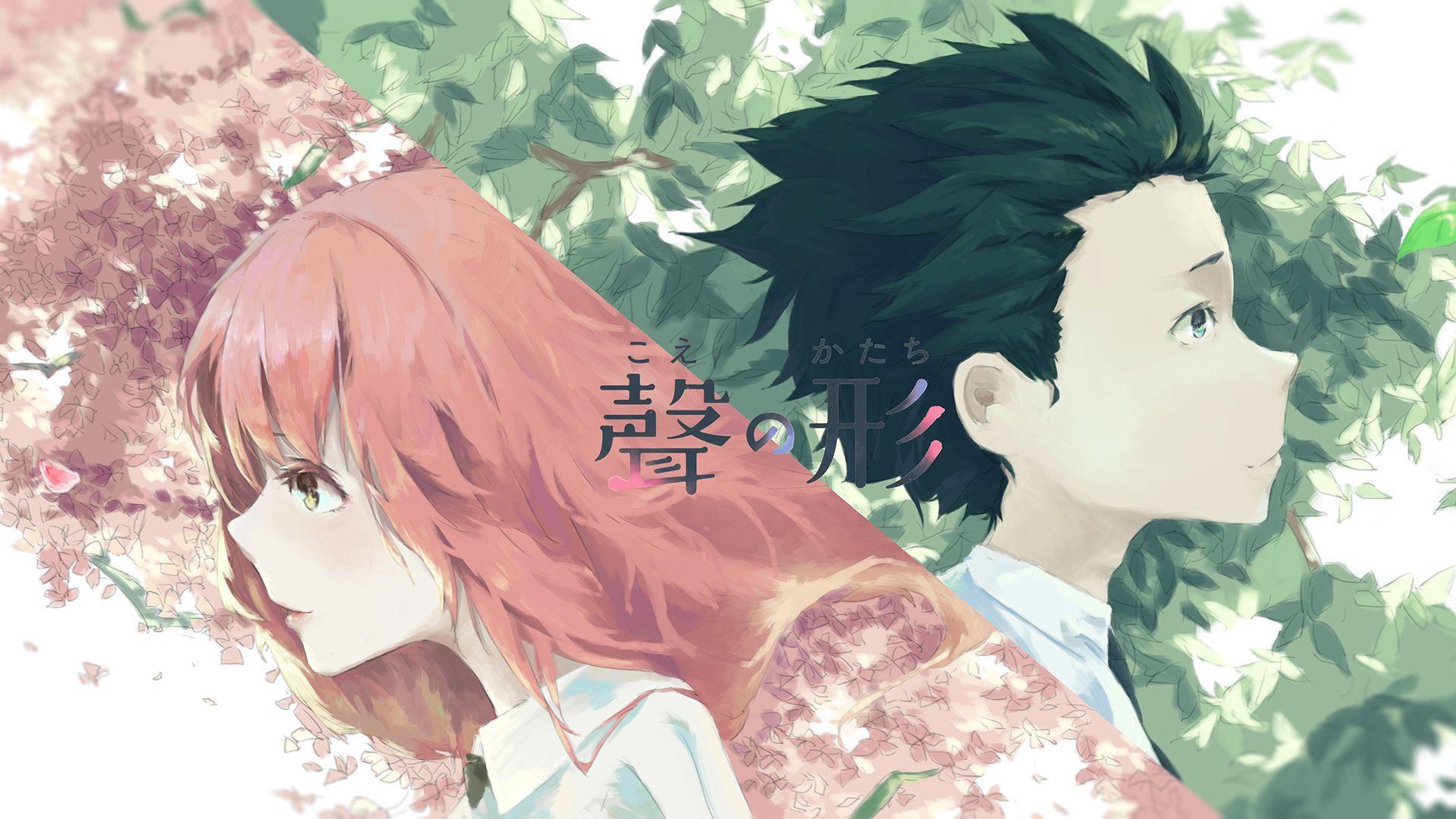 1920x1080 Koe No Katachi Anime Shouko Nishimiya and Shouya Ishida. Anime films, Anime wallpaper, Anime