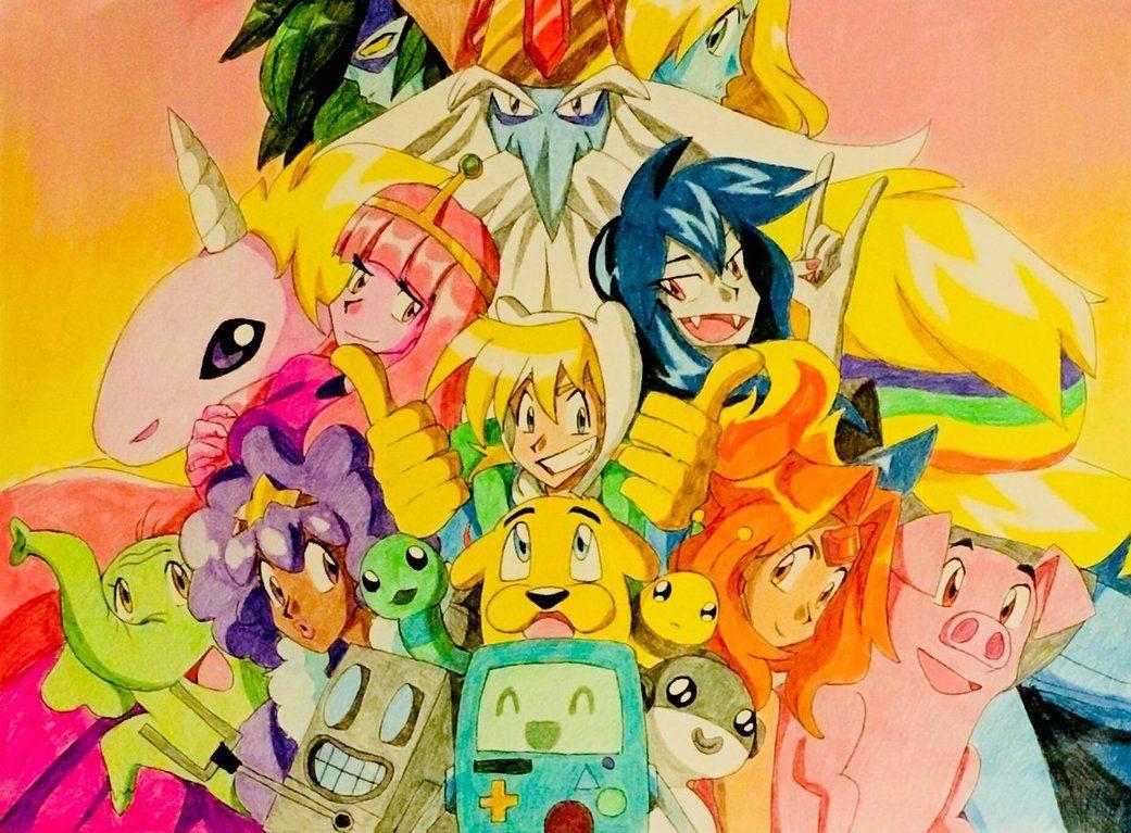 1041x767 Adventure Time 90s 00s Wallpaper