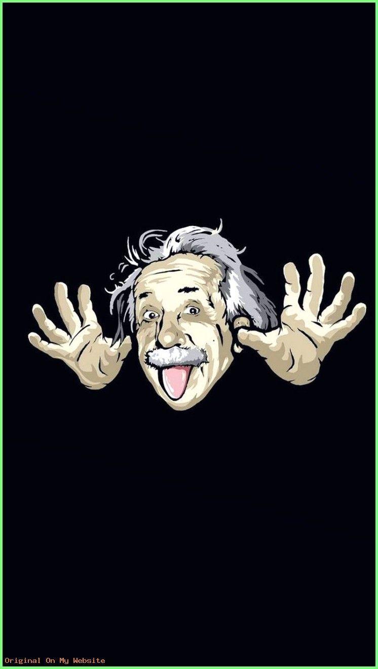 746x1319 Wallpaper iPhone Funny Einstein 750 x 1334 Home Screen Wallpaper available for free.. Cartoon wallpaper, Wallpaper iphone cute, Funny iphone wallpaper