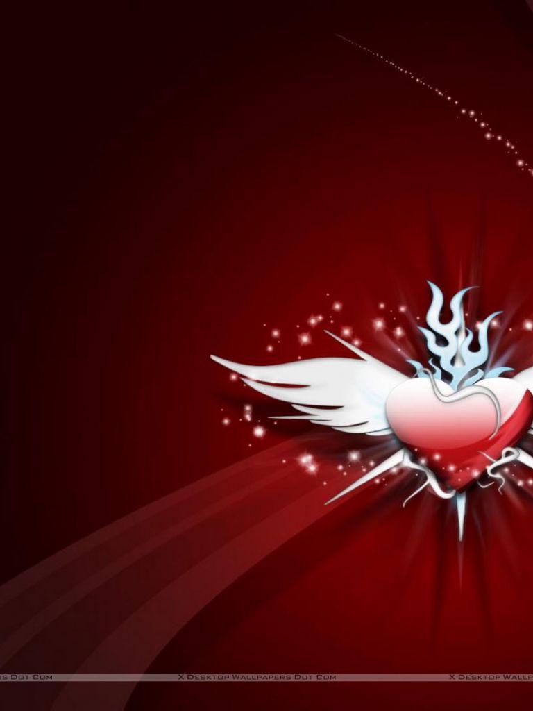 Cool Red Heart Wallpapers - Top Free Cool Red Heart Backgrounds ...