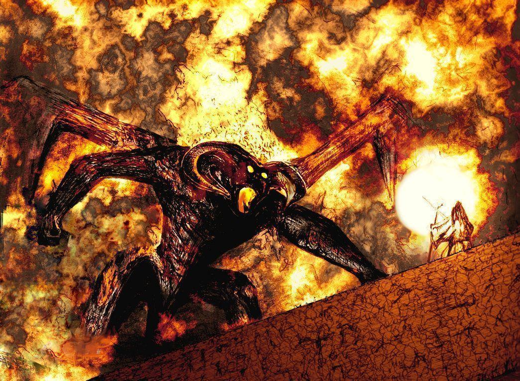 1044x765 Balrog Wallpaper