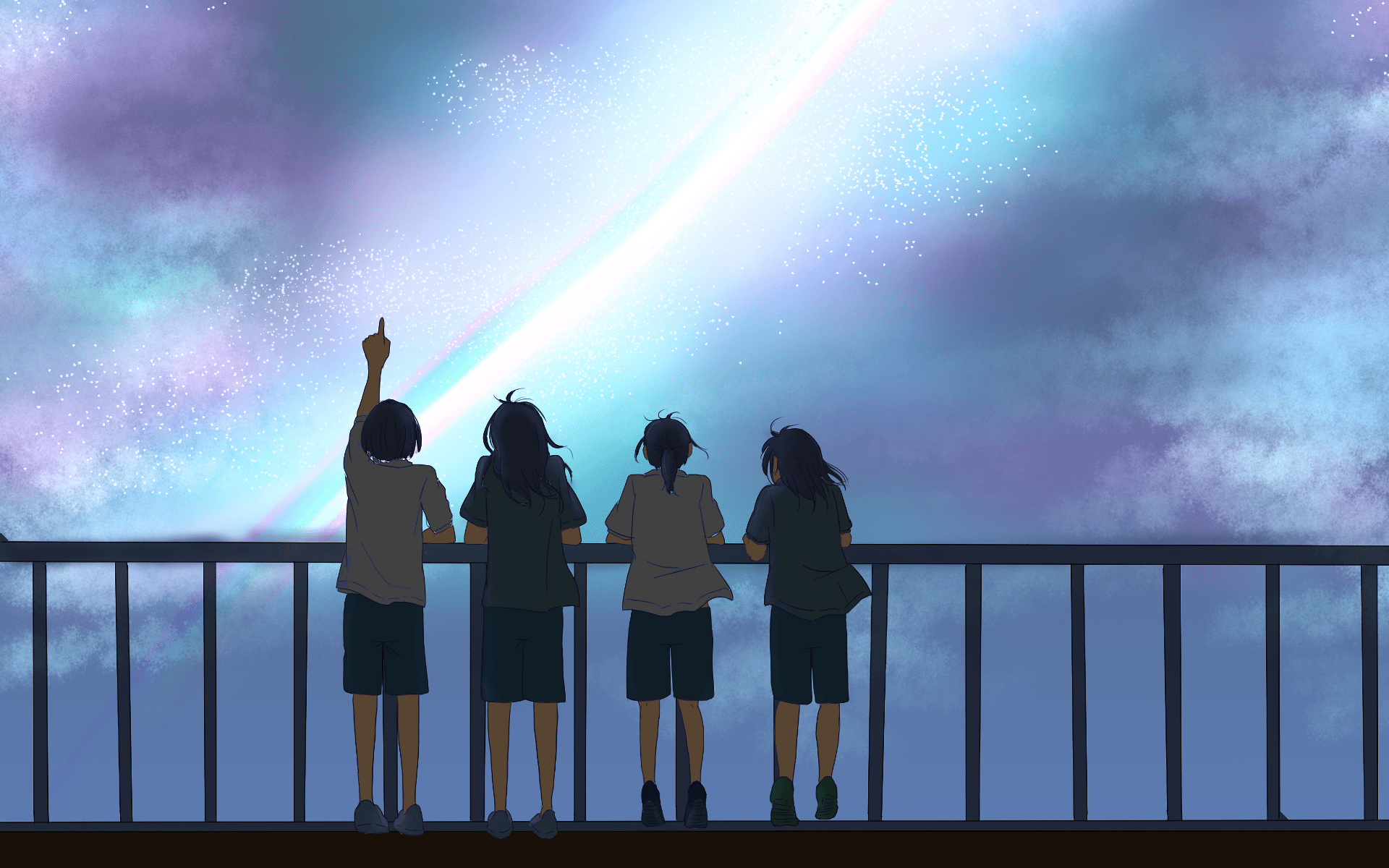 1920x1200 Kimi No Na Wa Wallpaper Aesthetic Mac