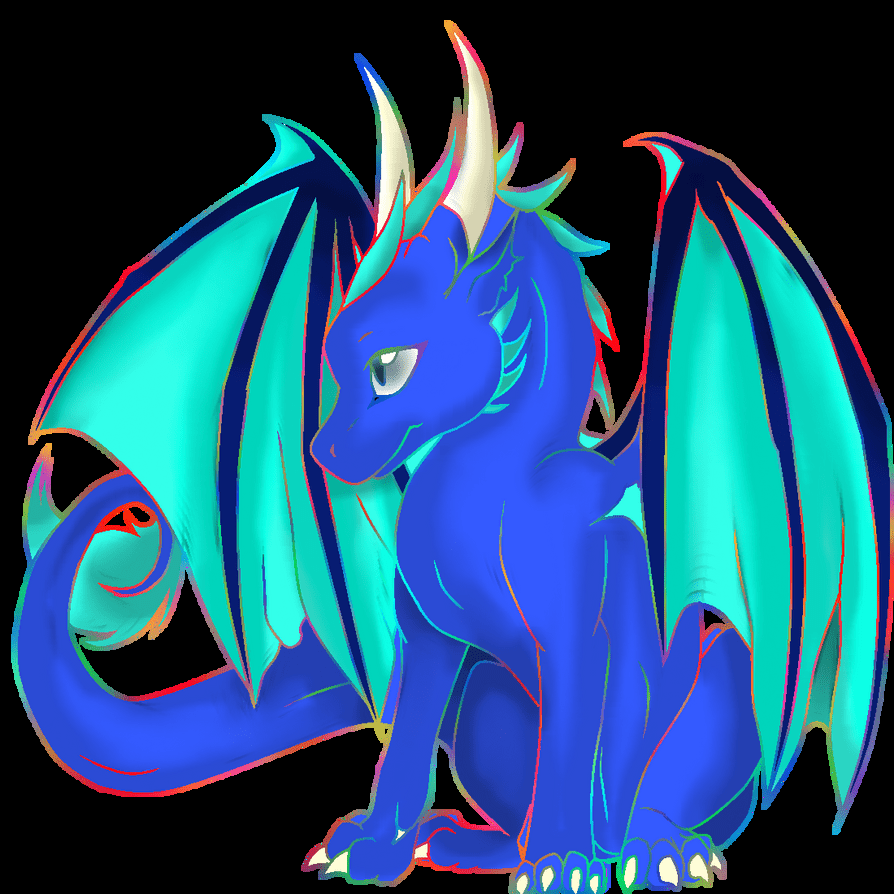 894x894 Cute Anime Baby Dragons .