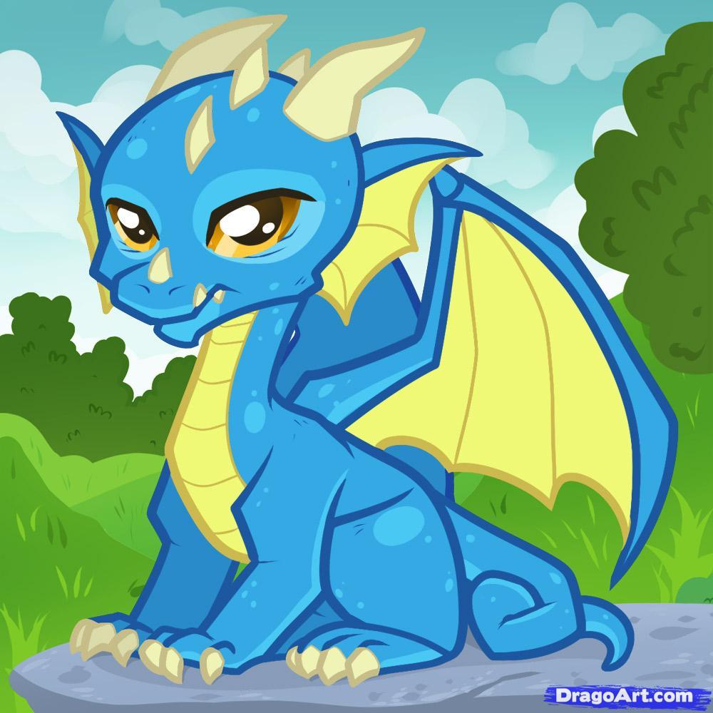 1000x1000 Free Cute Baby Dragons, Download Free Clip Art, Free Clip Art on Clipart Library