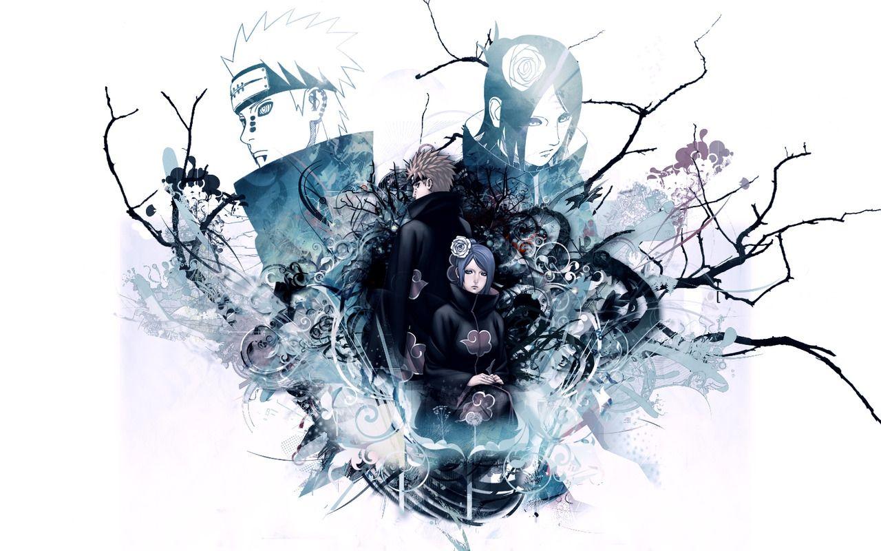 1280x800 pain naruto shippuden konan 1280x800 wallpaper