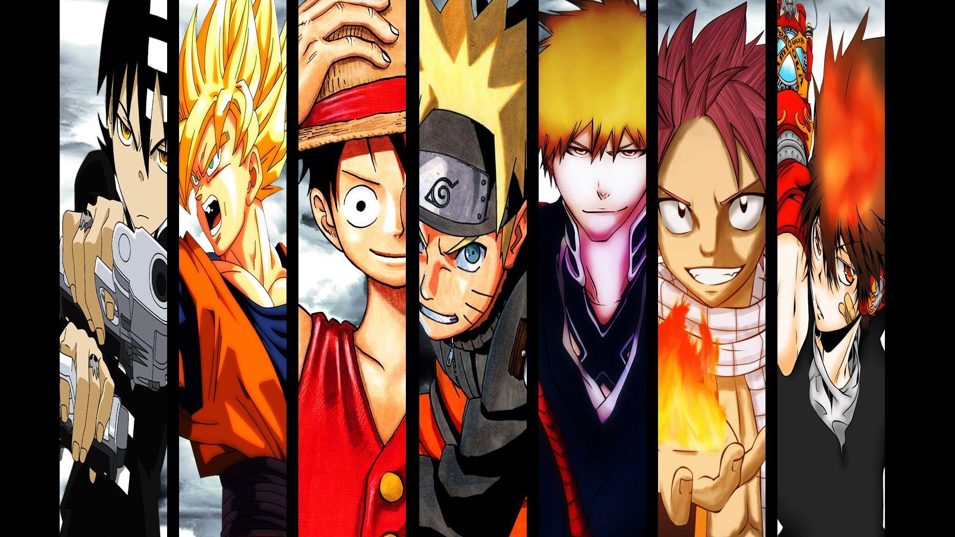 1920x1080 Anime Mix Wallpaper