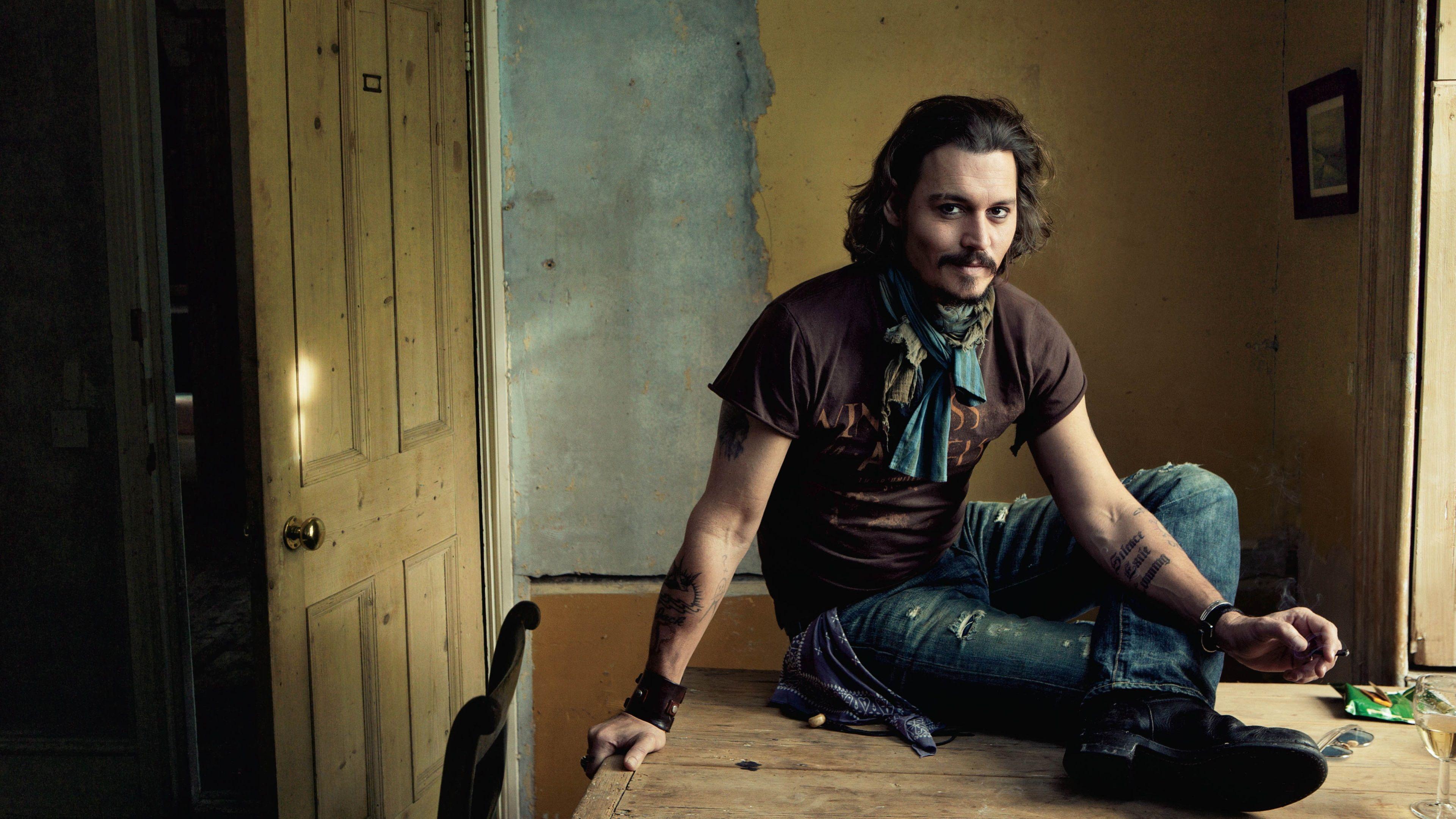 3840x2159 1920x1080 Johnny Depp desktop wallpaper